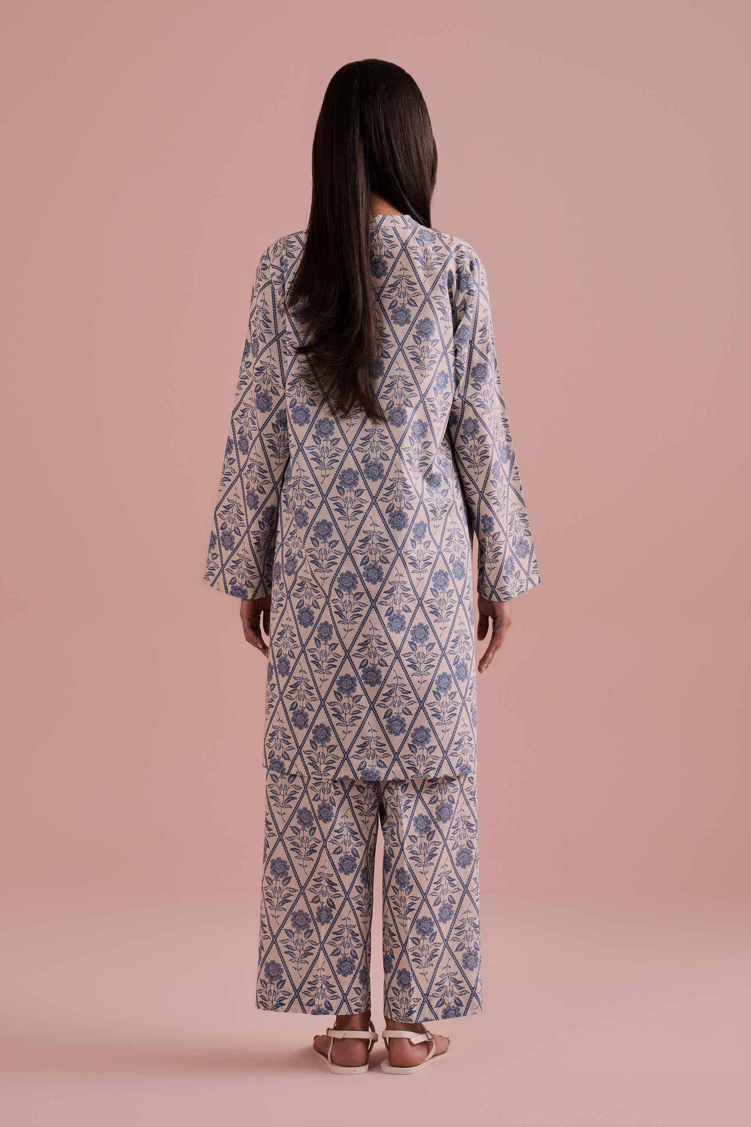 2 Piece - Printed Suit - PE26-178 - Image 4