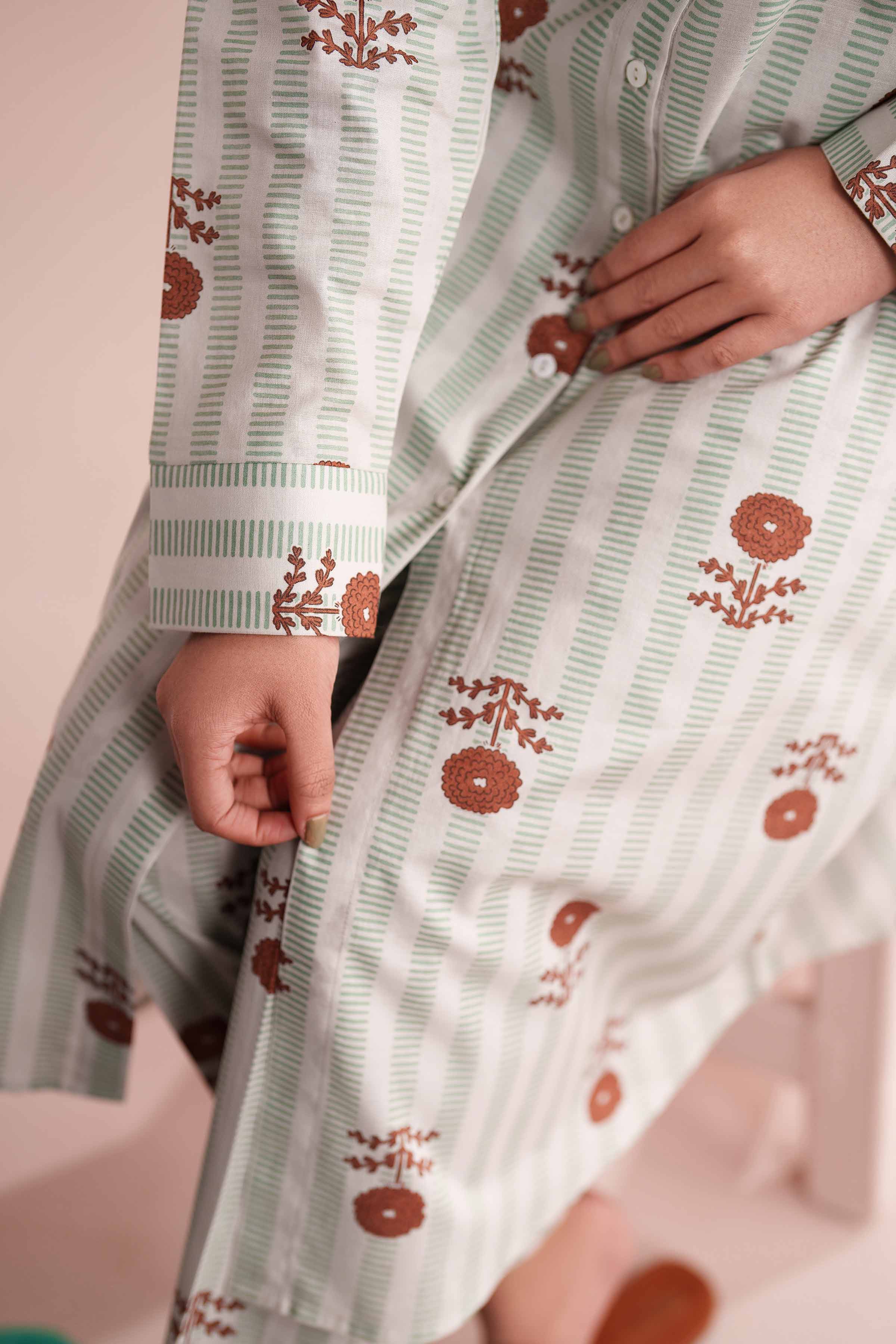 2 Piece - Printed Suit - PE26-179 - Image 7