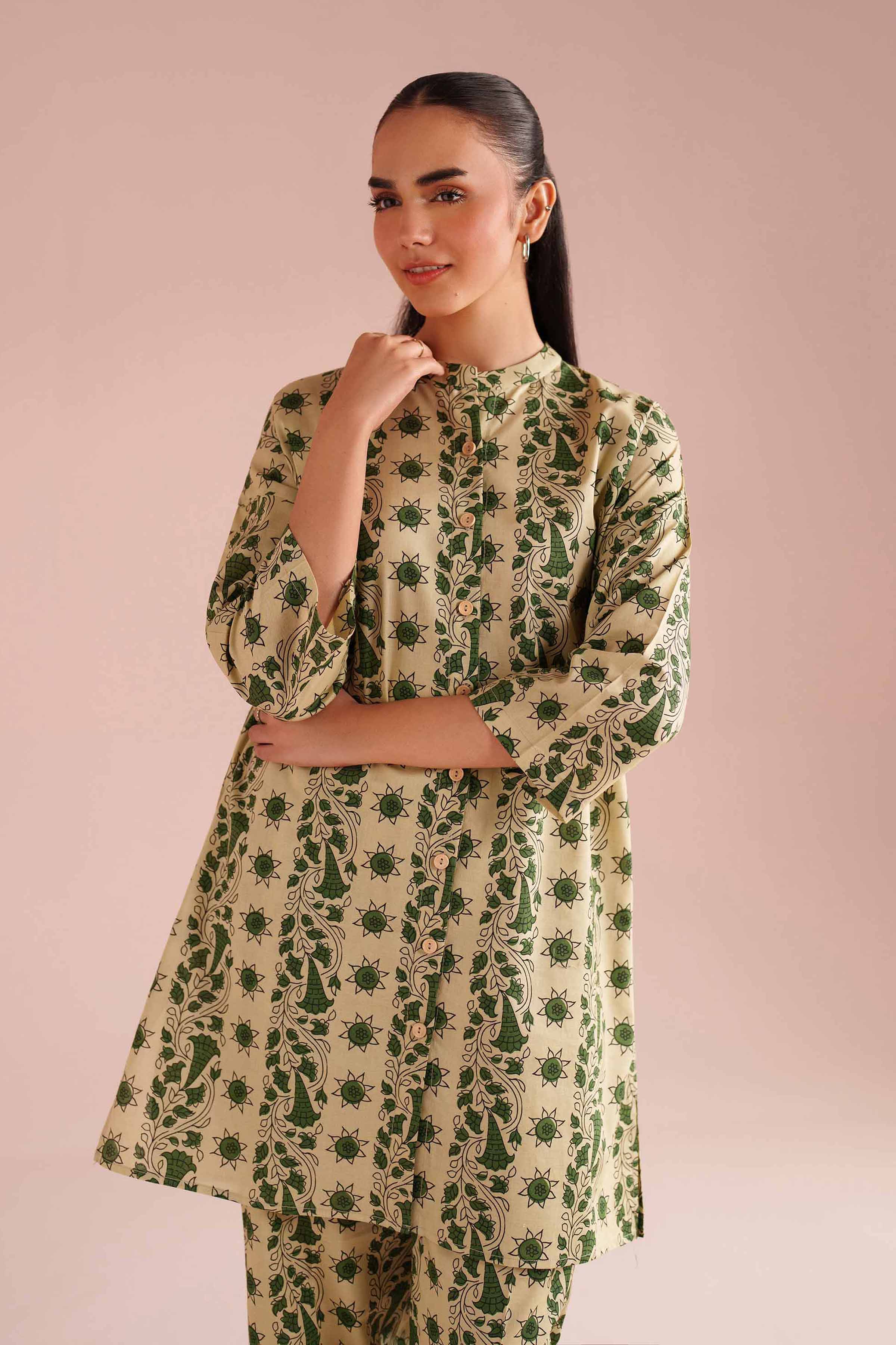 2 Piece - Printed Suit - PE26-181 - Image 2
