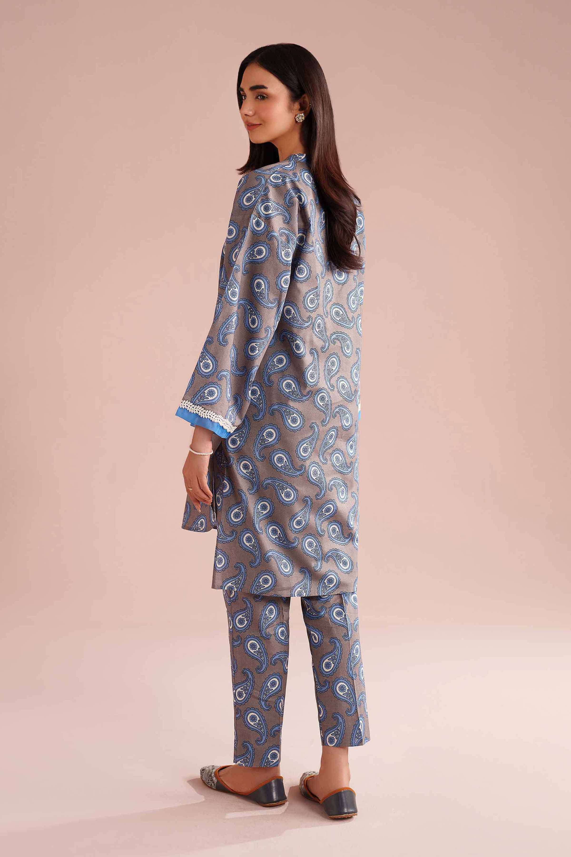 2 Piece - Printed Suit - PE26-182 - Image 3