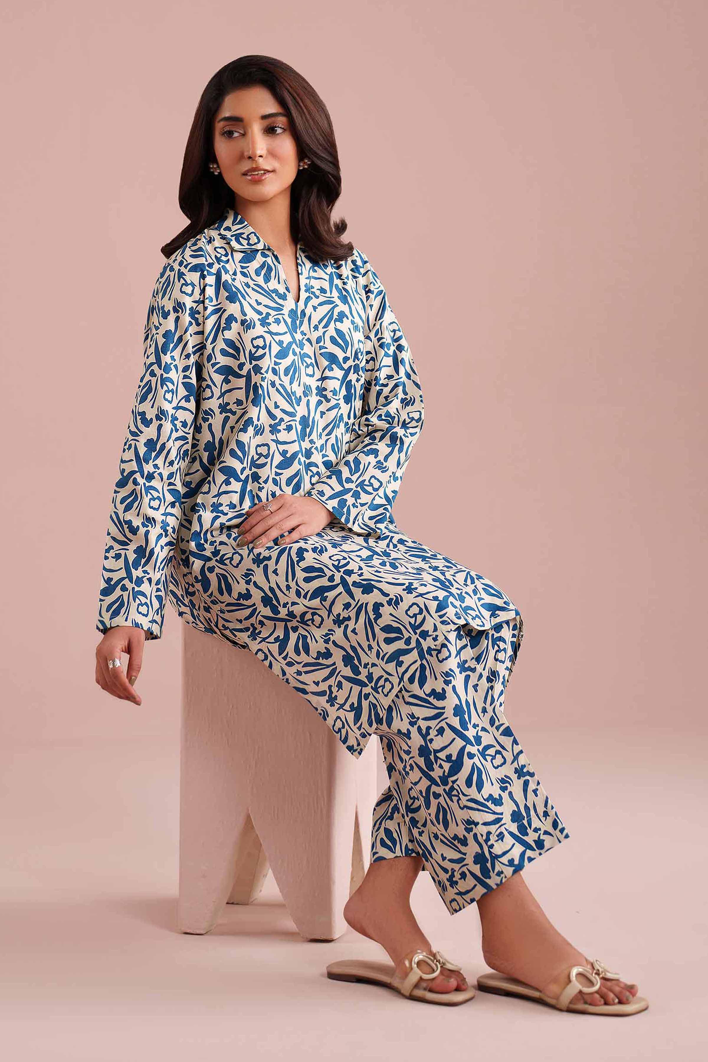 2 Piece - Printed Suit - PE26-184