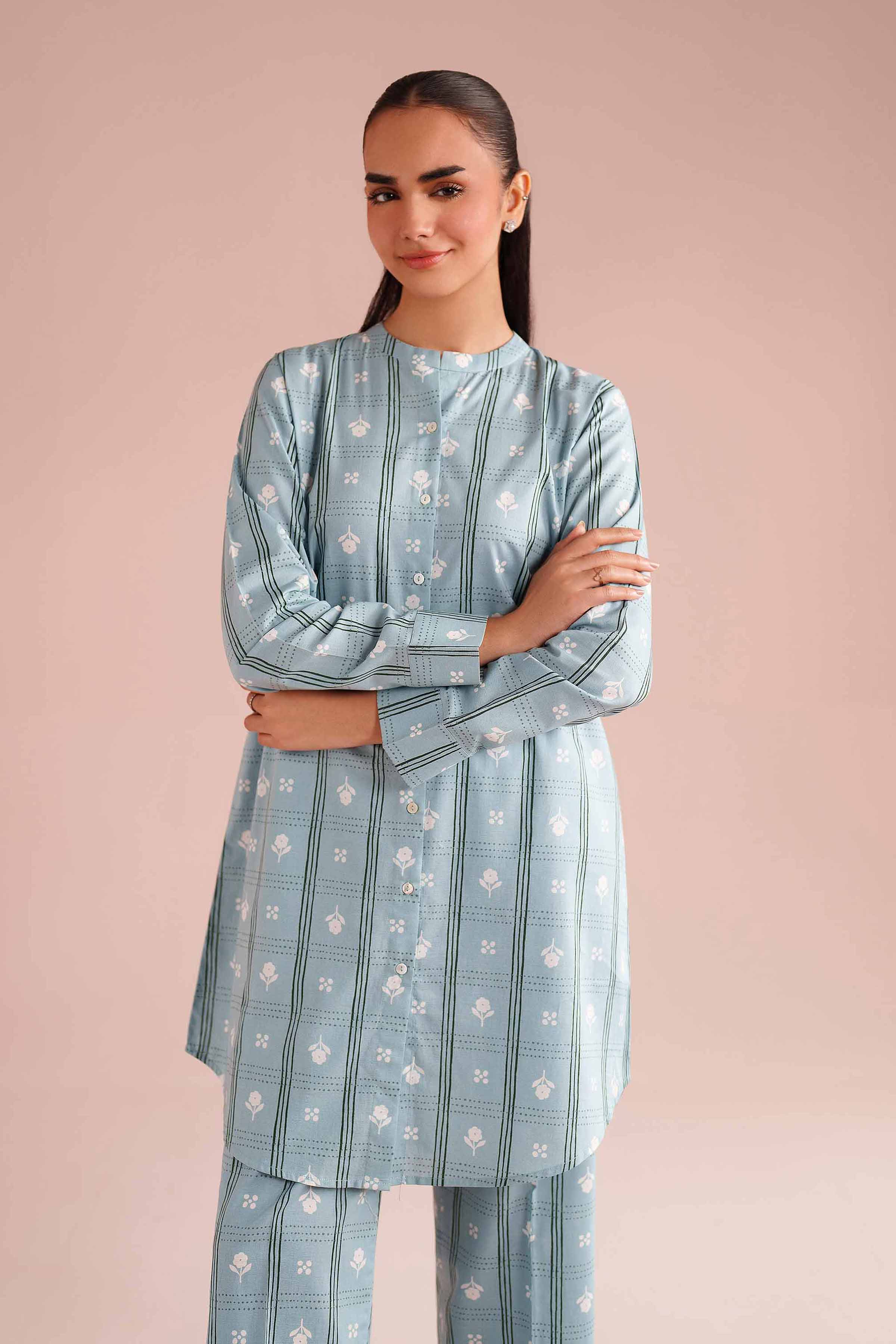 2 Piece - Printed Suit - PE26-186