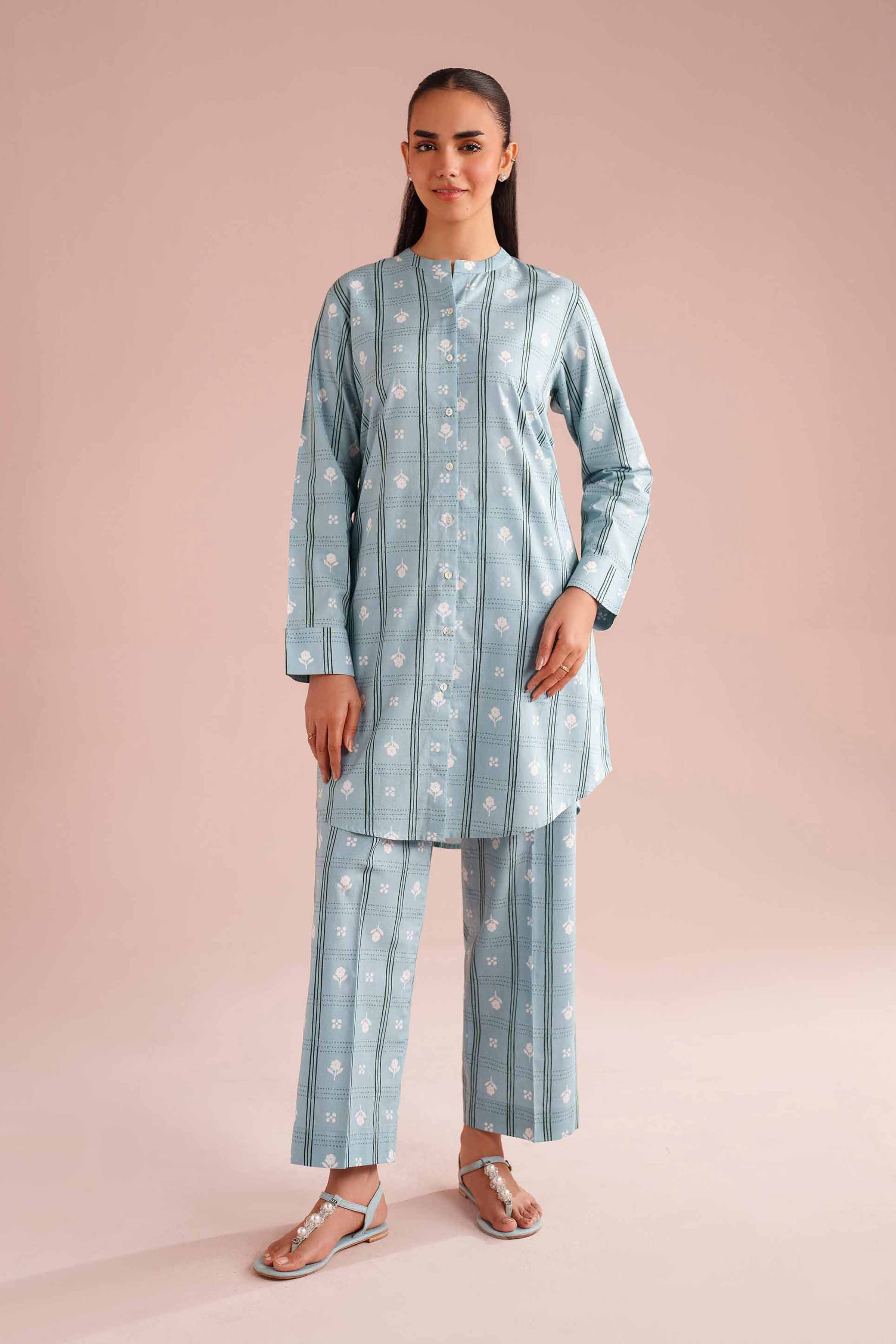 2 Piece - Printed Suit - PE26-186 - Image 2