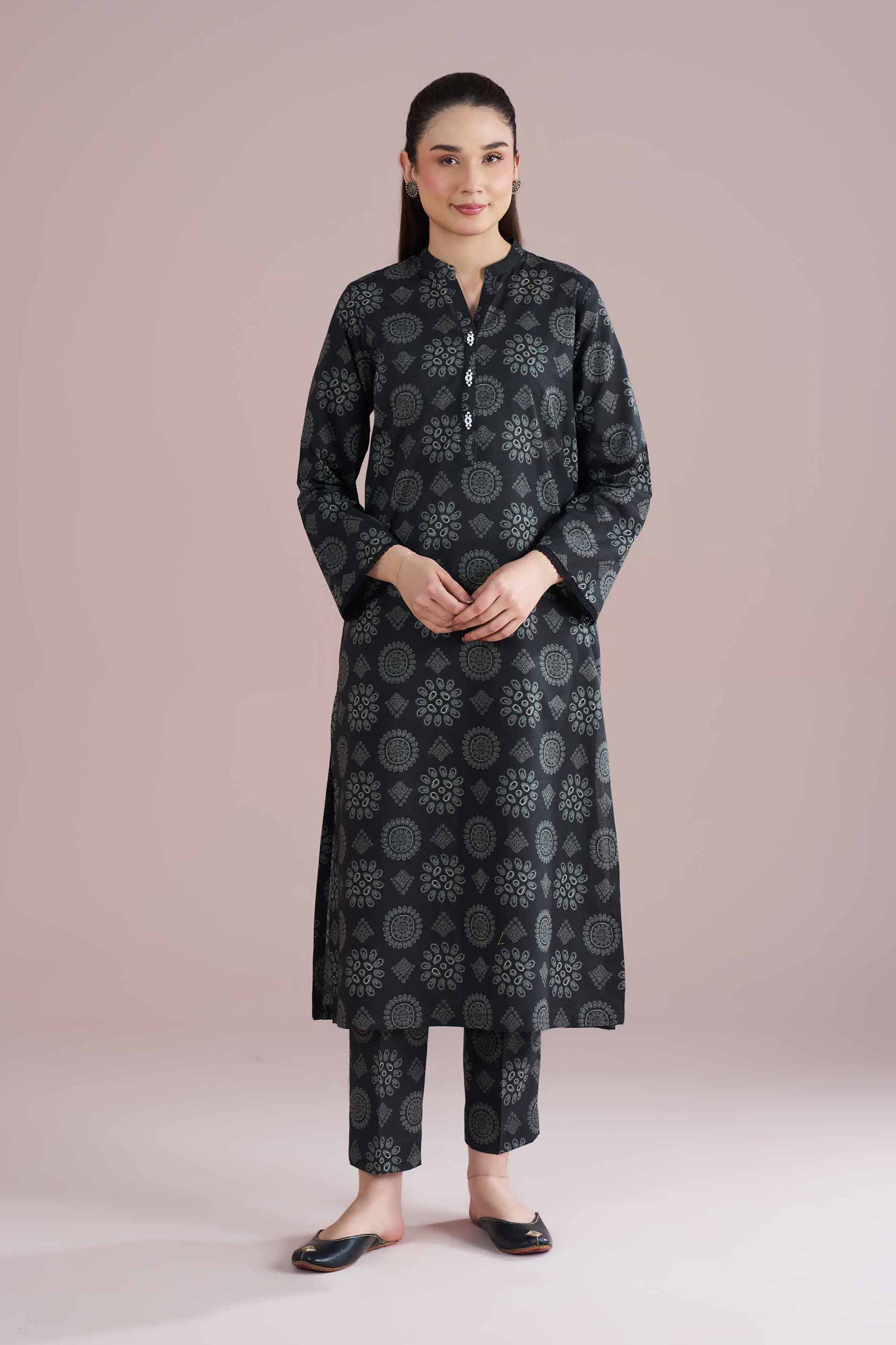 2 Piece - Printed Suit - PE26-190