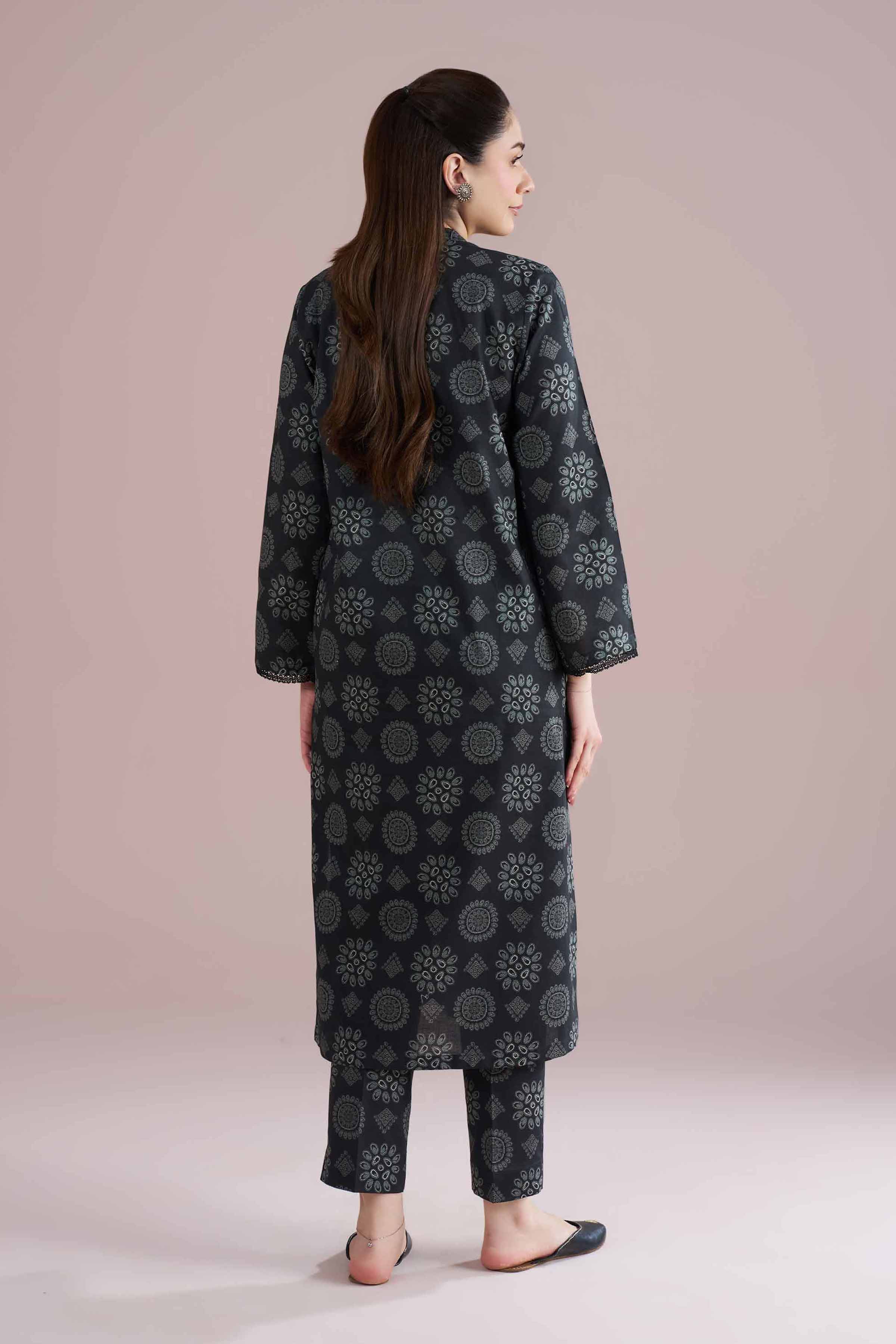 2 Piece - Printed Suit - PE26-190 - Image 3