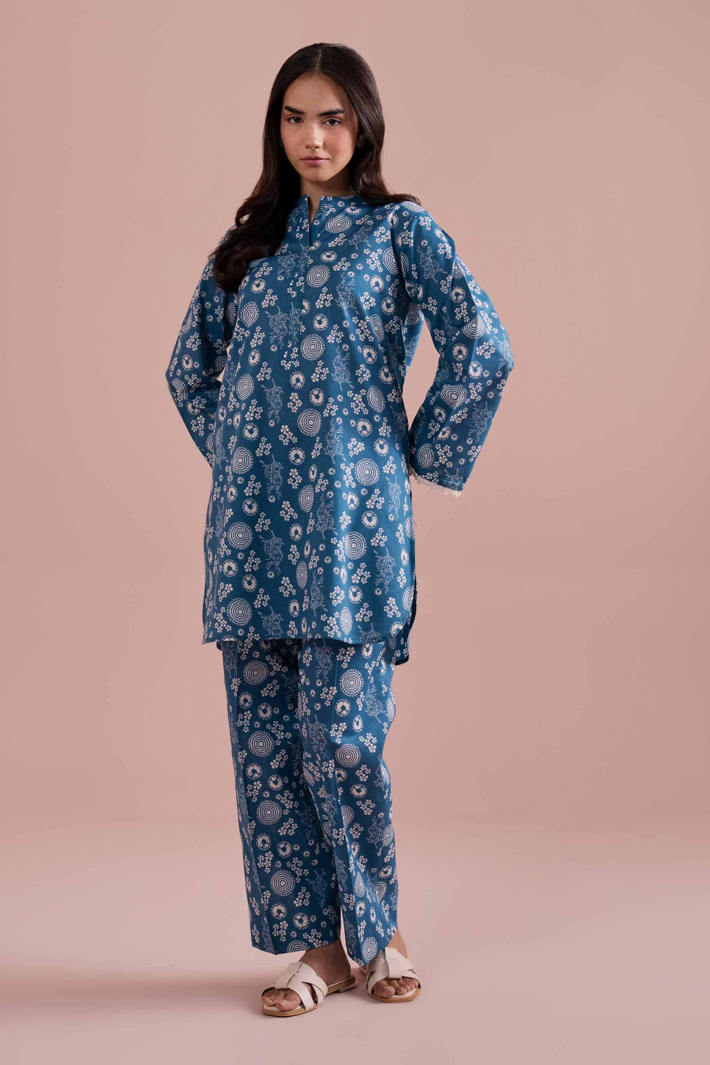 2 Piece - Printed Suit - PE26-192 - Image 3