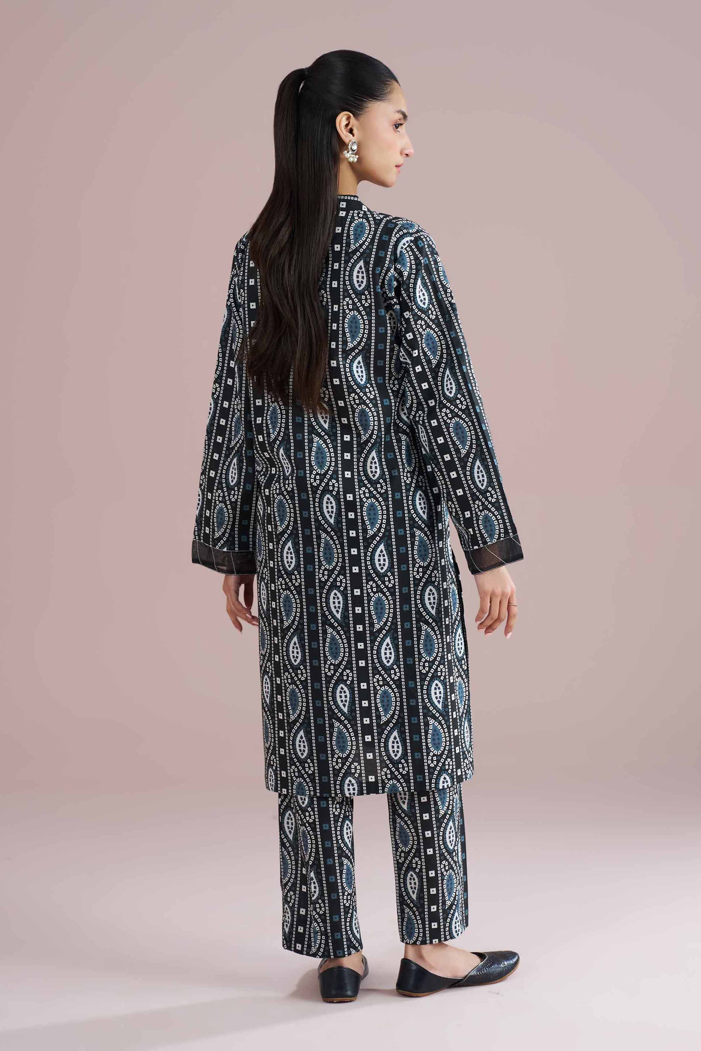 2 Piece - Printed Suit - PE26-194 - Image 3