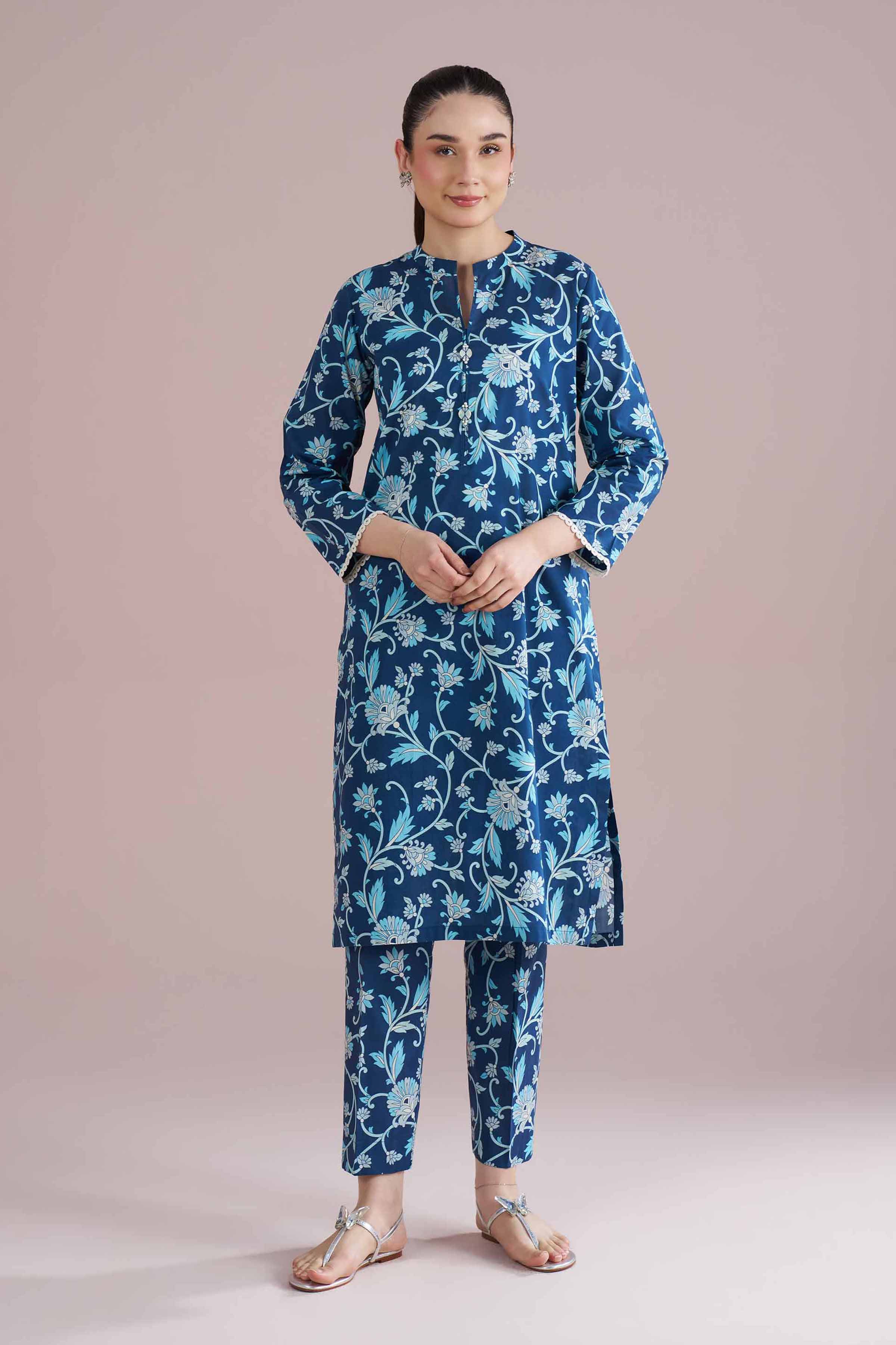 2 Piece - Printed Suit - PE26-195