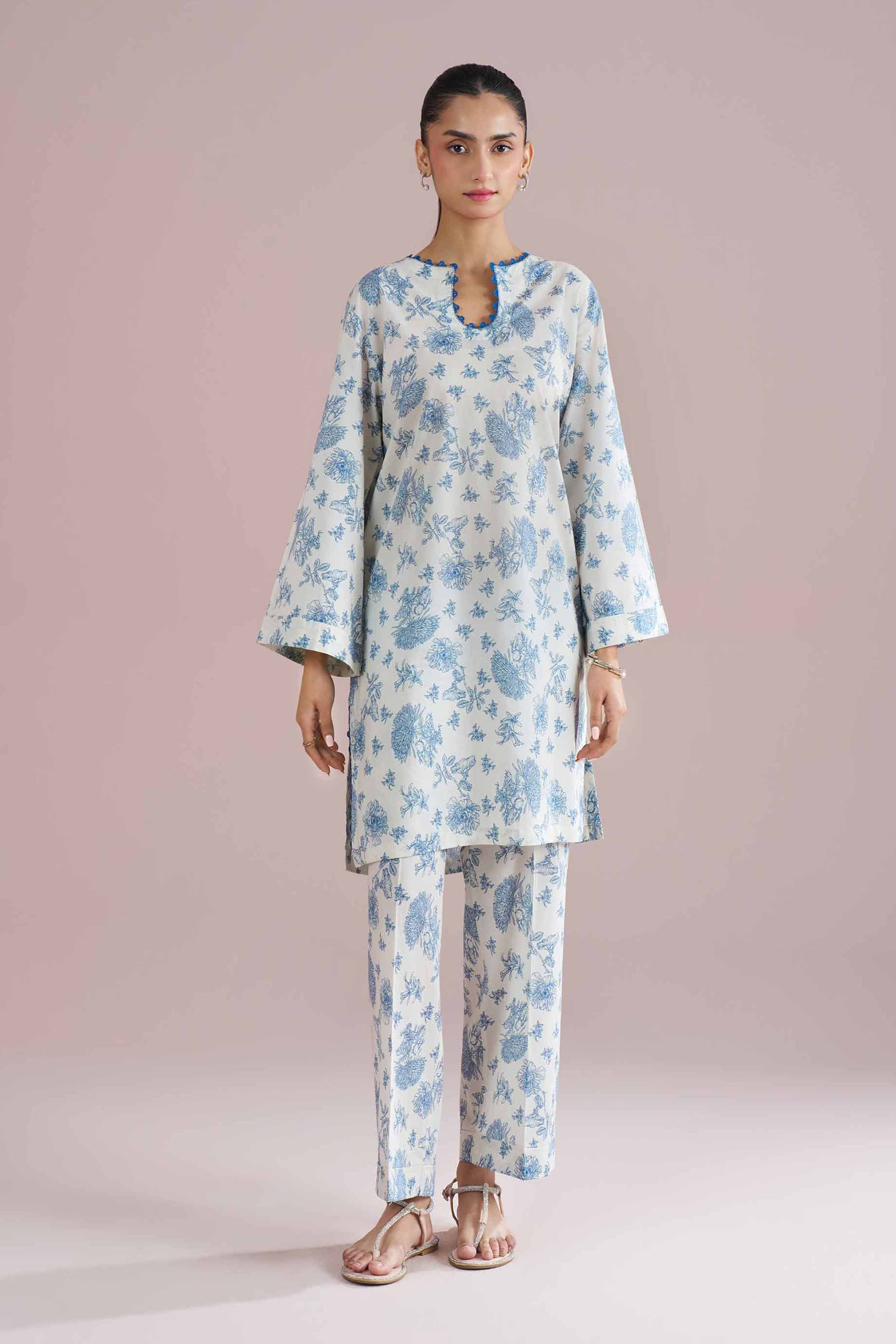 2 Piece - Printed Suit - PE26-197 - Image 2