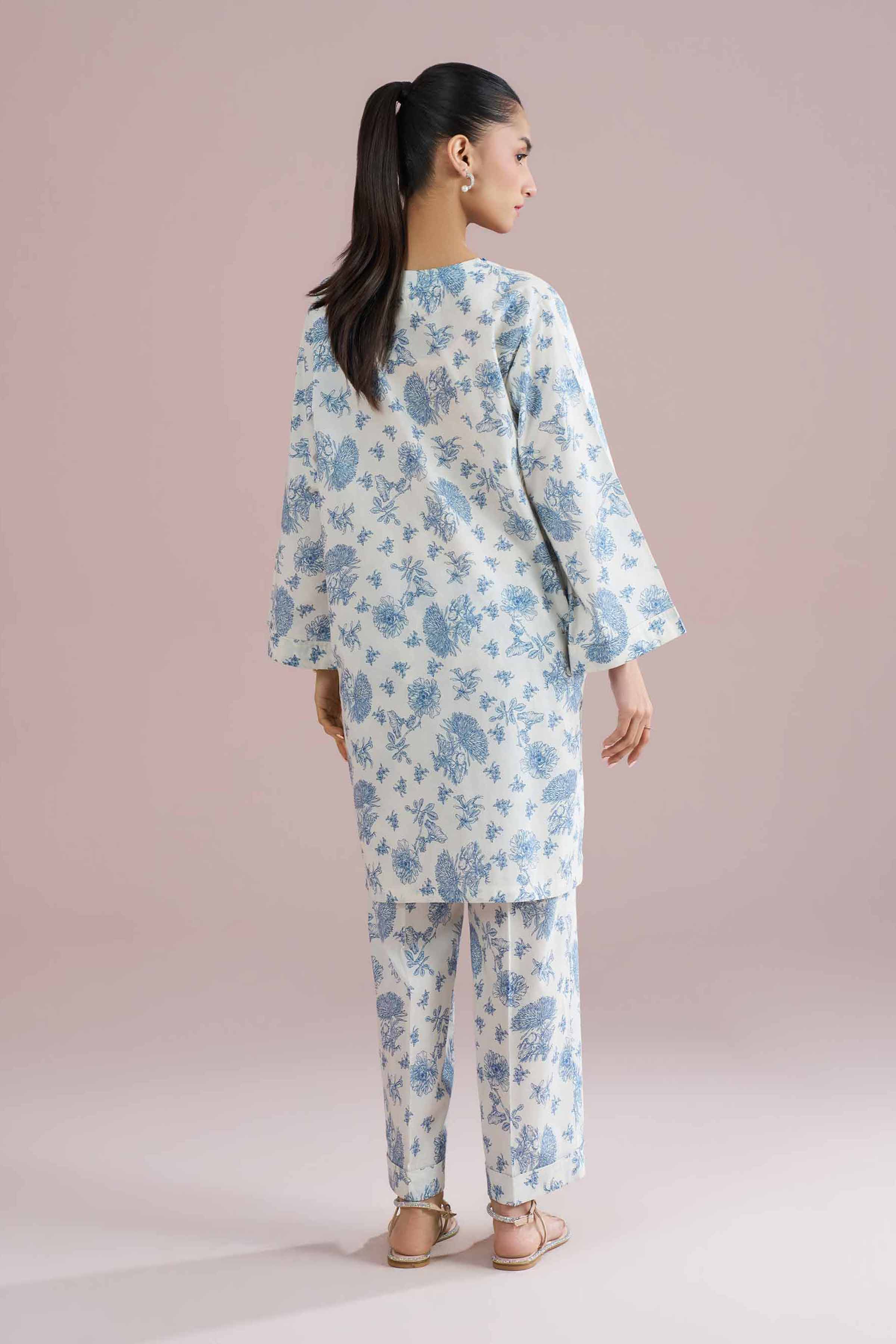 2 Piece - Printed Suit - PE26-197 - Image 4