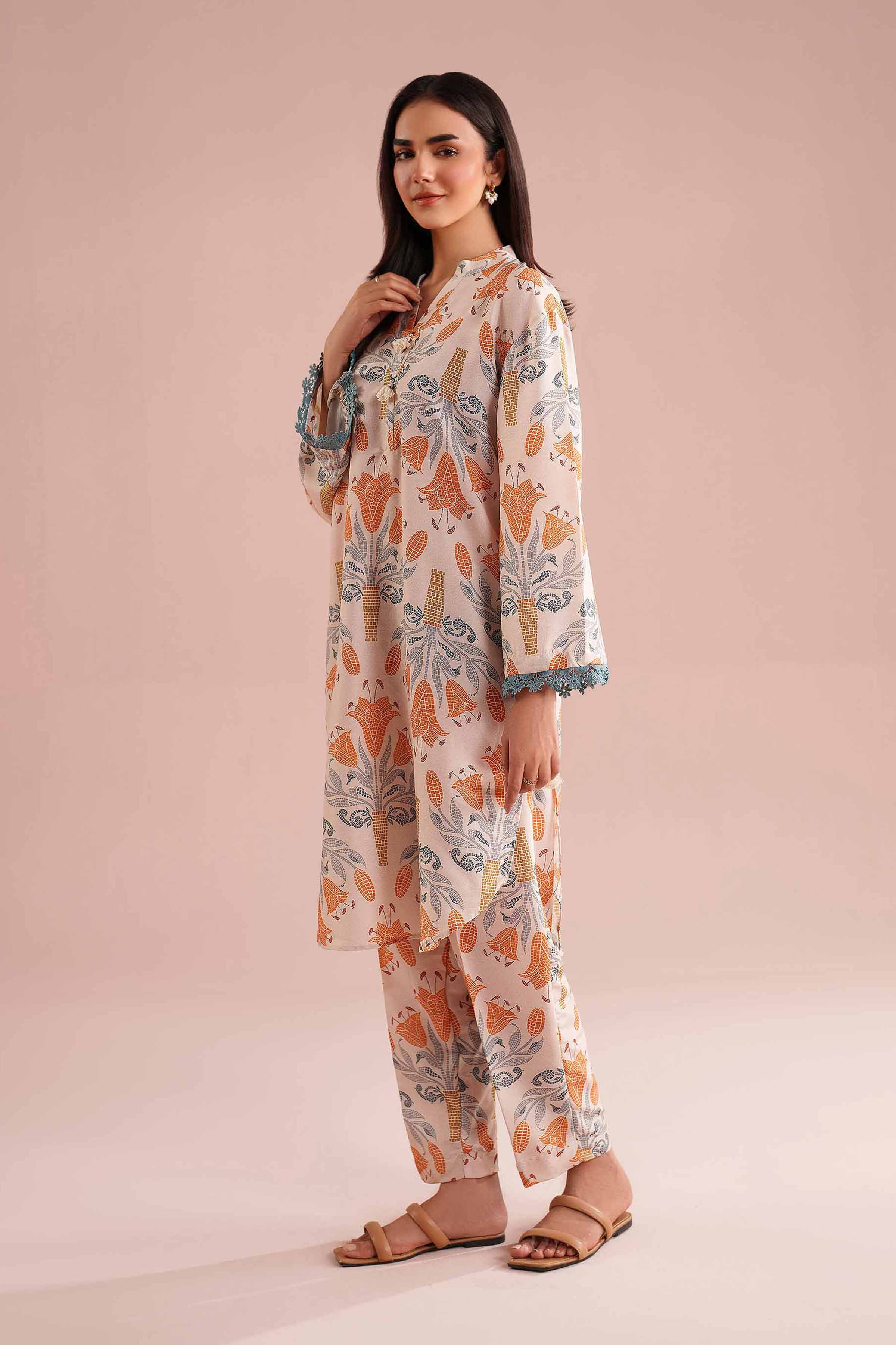 2 Piece - Printed Suit - PE26-20 - Image 4