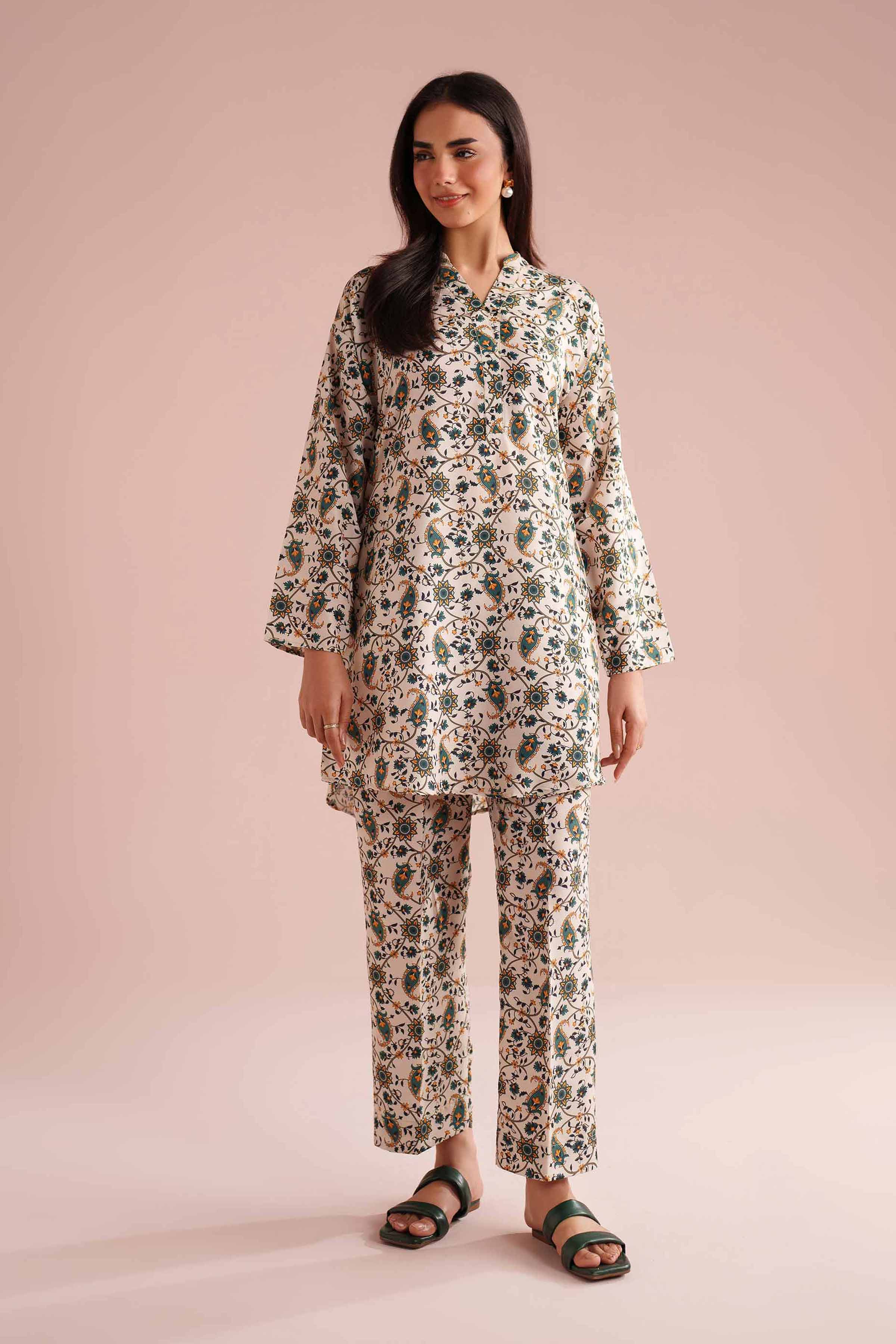 2 Piece - Printed Suit - PE26-22 - Image 7