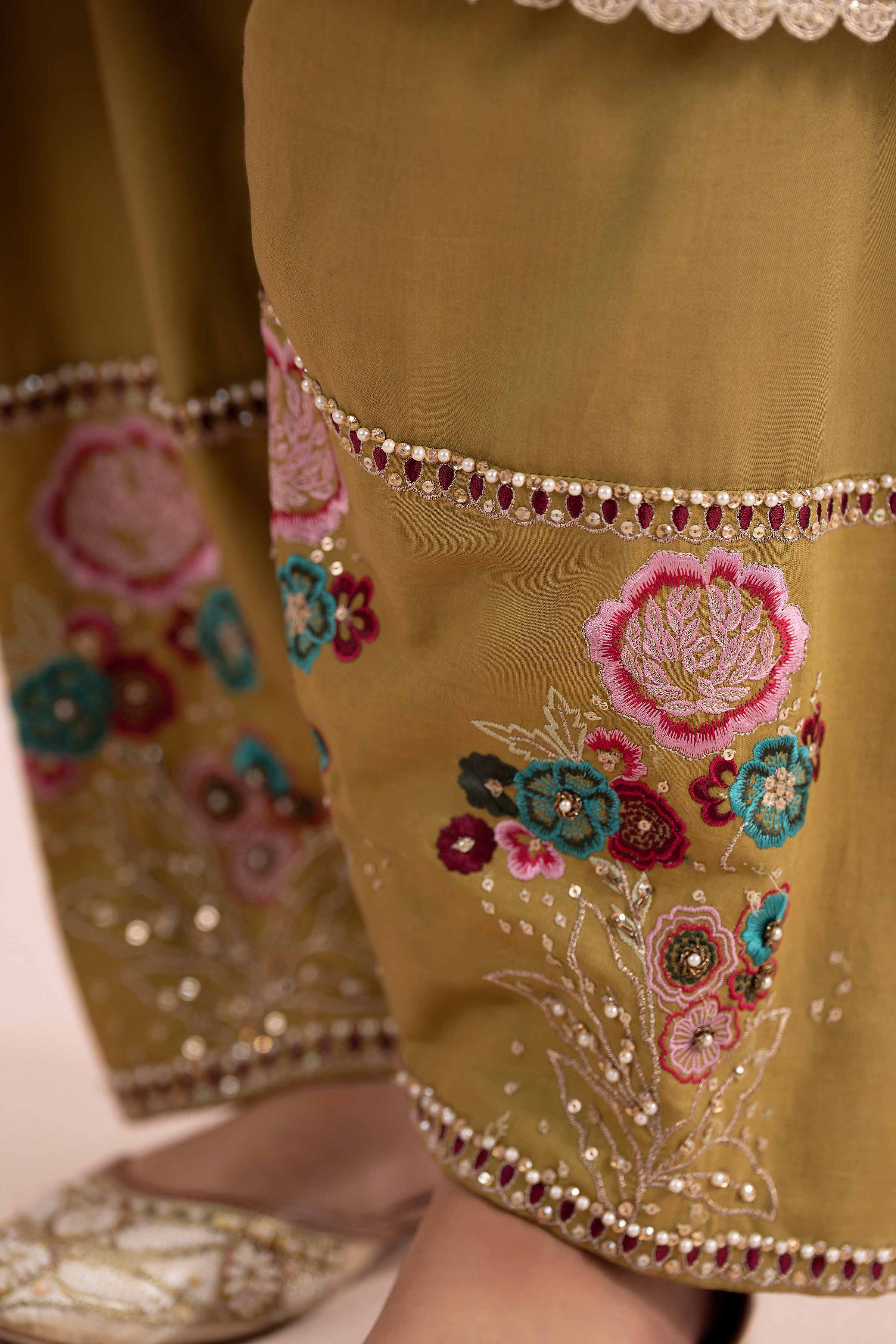 2 Piece - Embroidered Suit - PE26-247 - Image 8