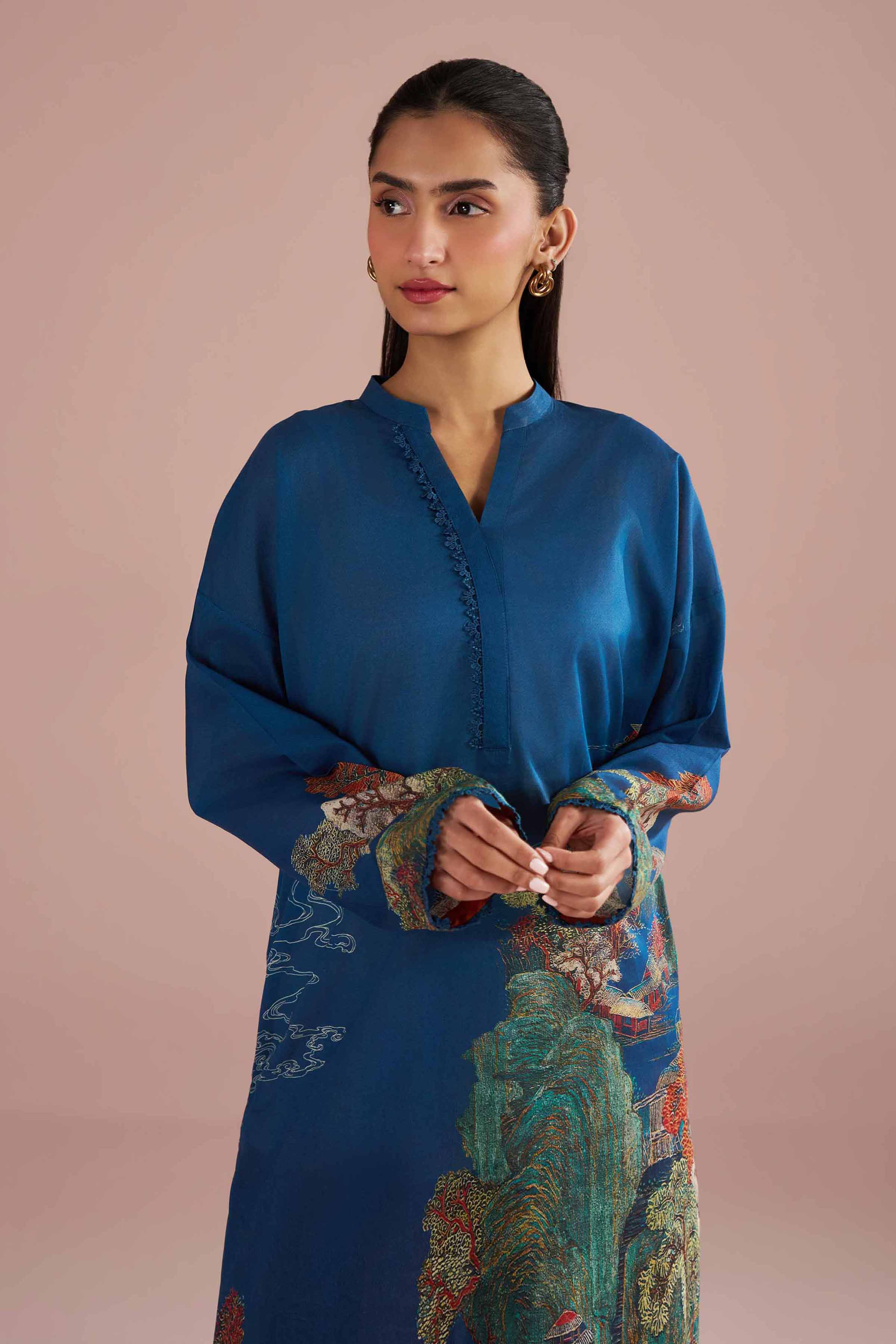 2 Piece - Printed Suit - PE26-268 - Image 2