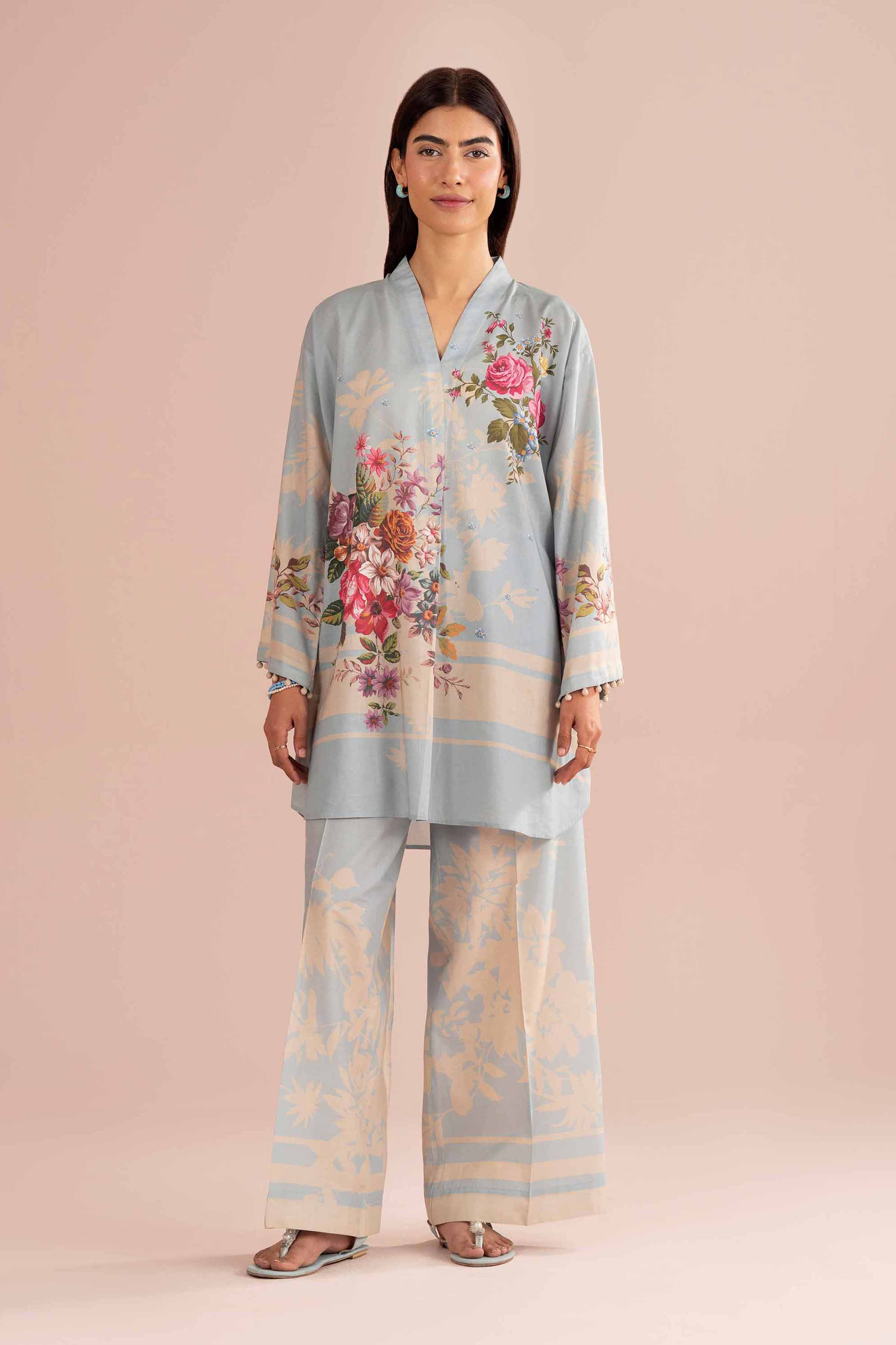 2 Piece - Printed Suit - PE26-270 - Image 4