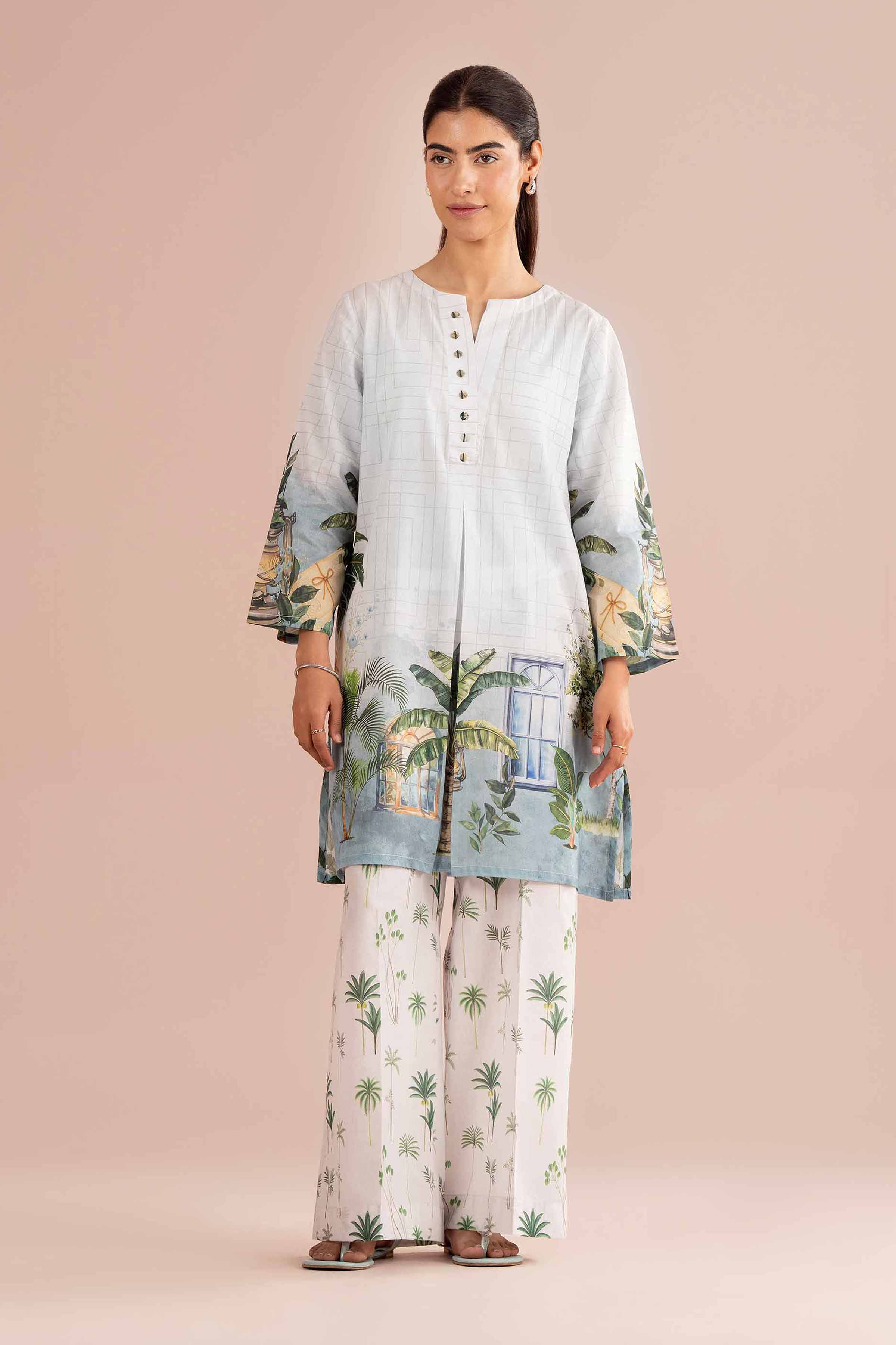2 Piece - Printed Suit - PE26-272 - Image 2