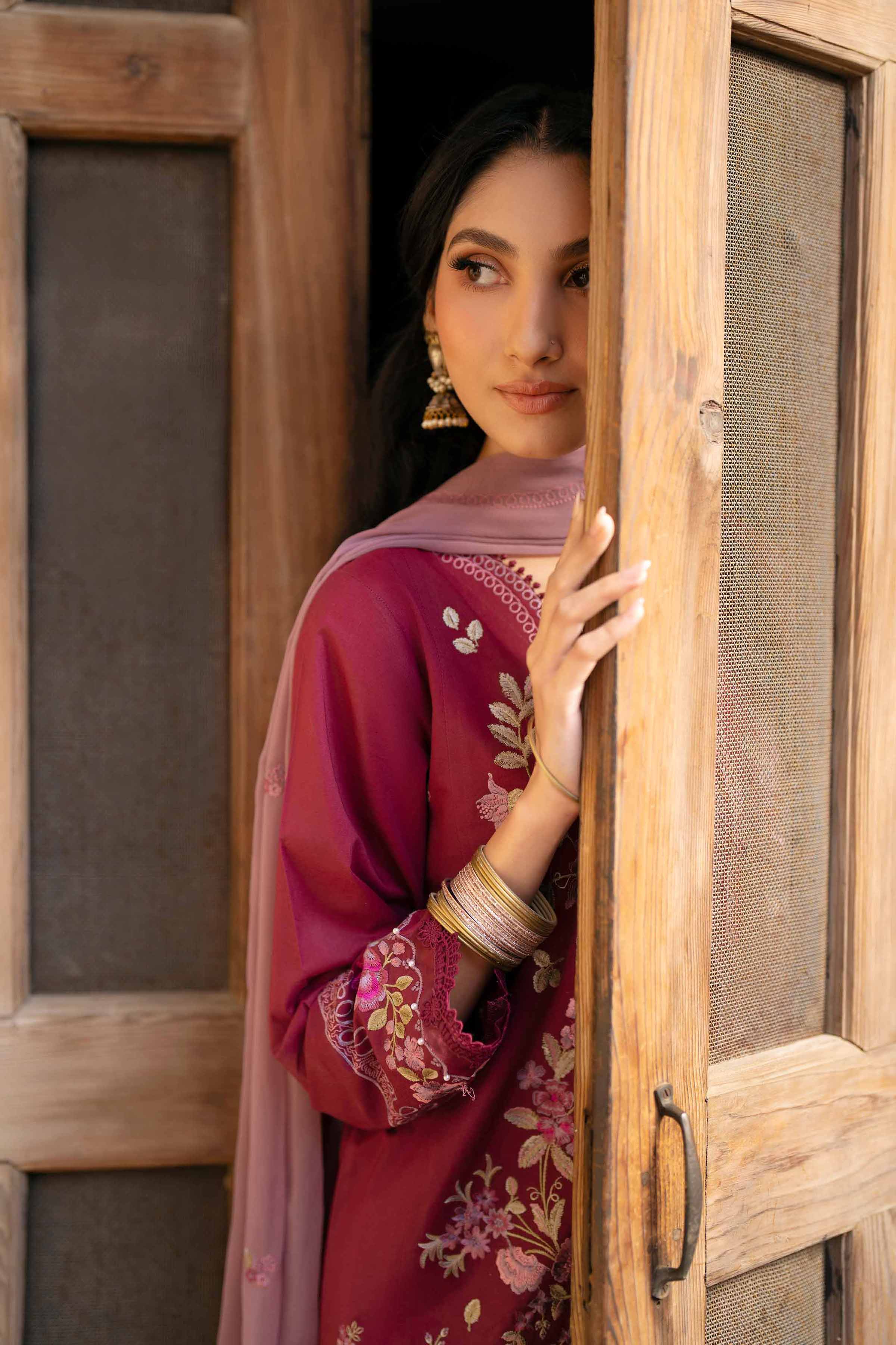 3 Piece - Embroidered Suit - PE26-297 - Image 2