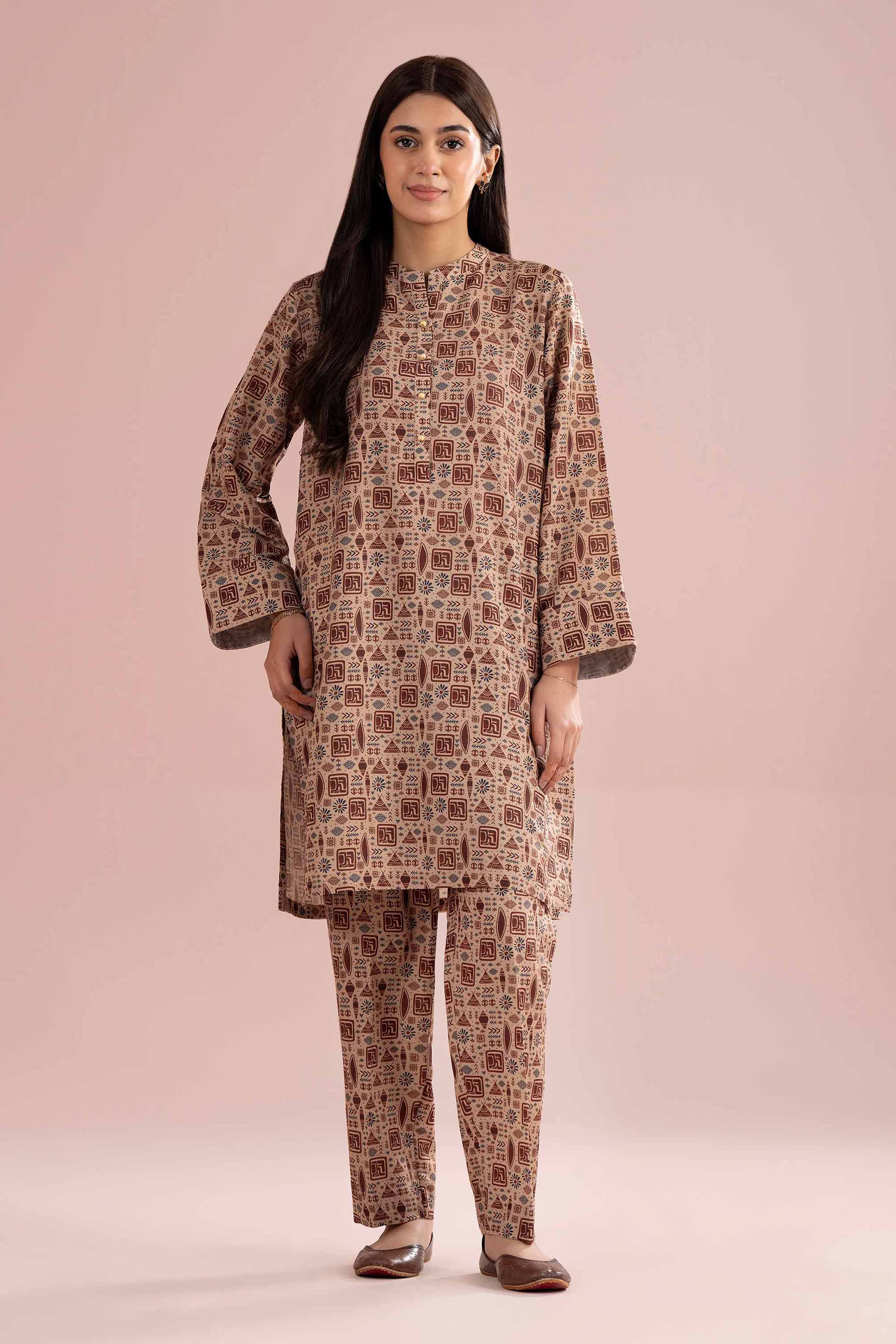 2 Piece - Printed Suit - PE26-347 - Image 2