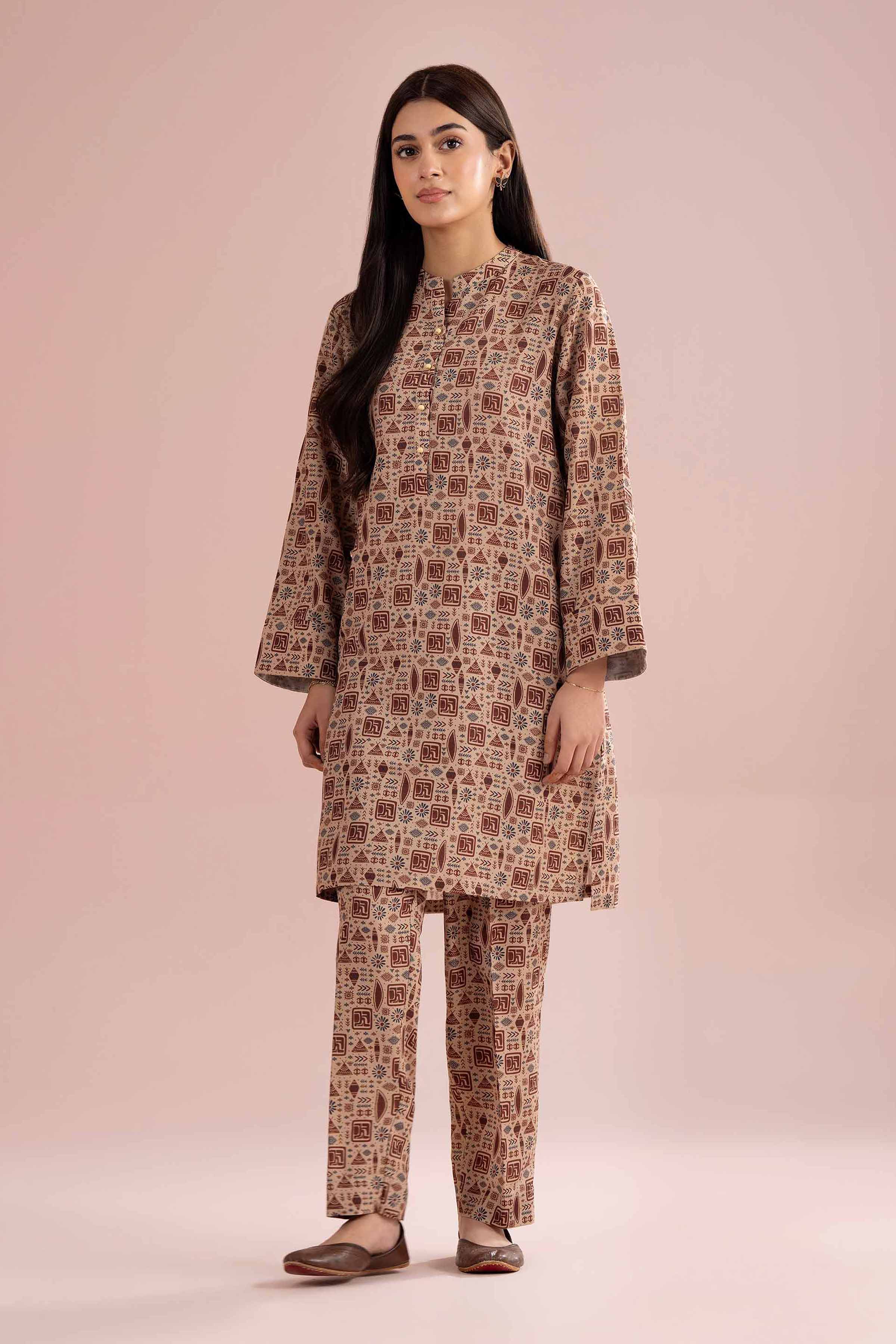 2 Piece - Printed Suit - PE26-347 - Image 4