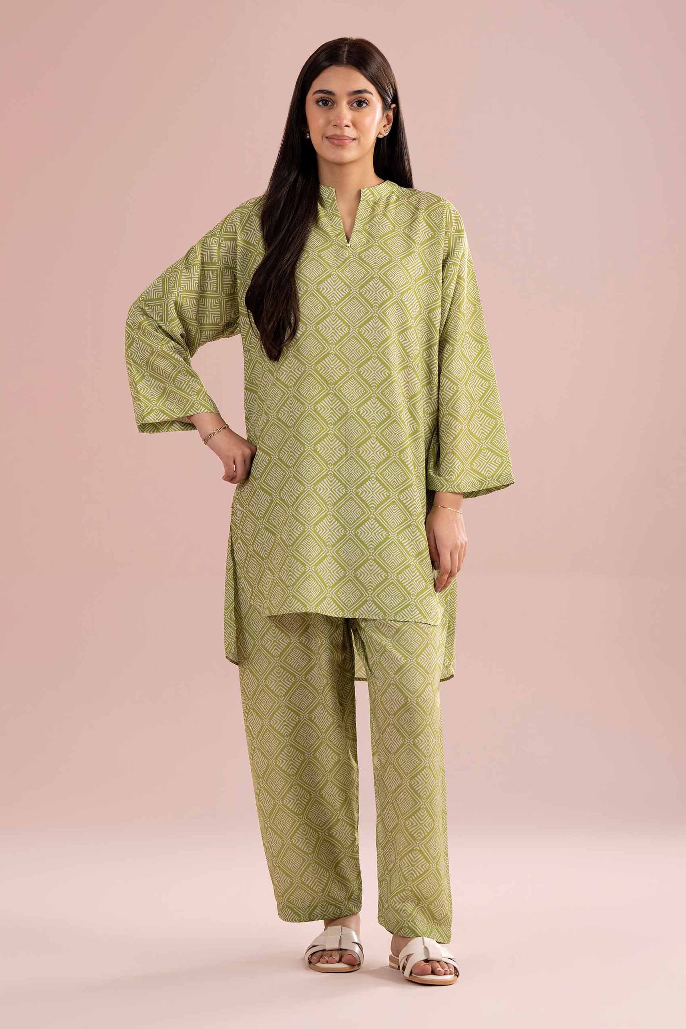 2 Piece - Printed Suit - PE26-350 - Image 6