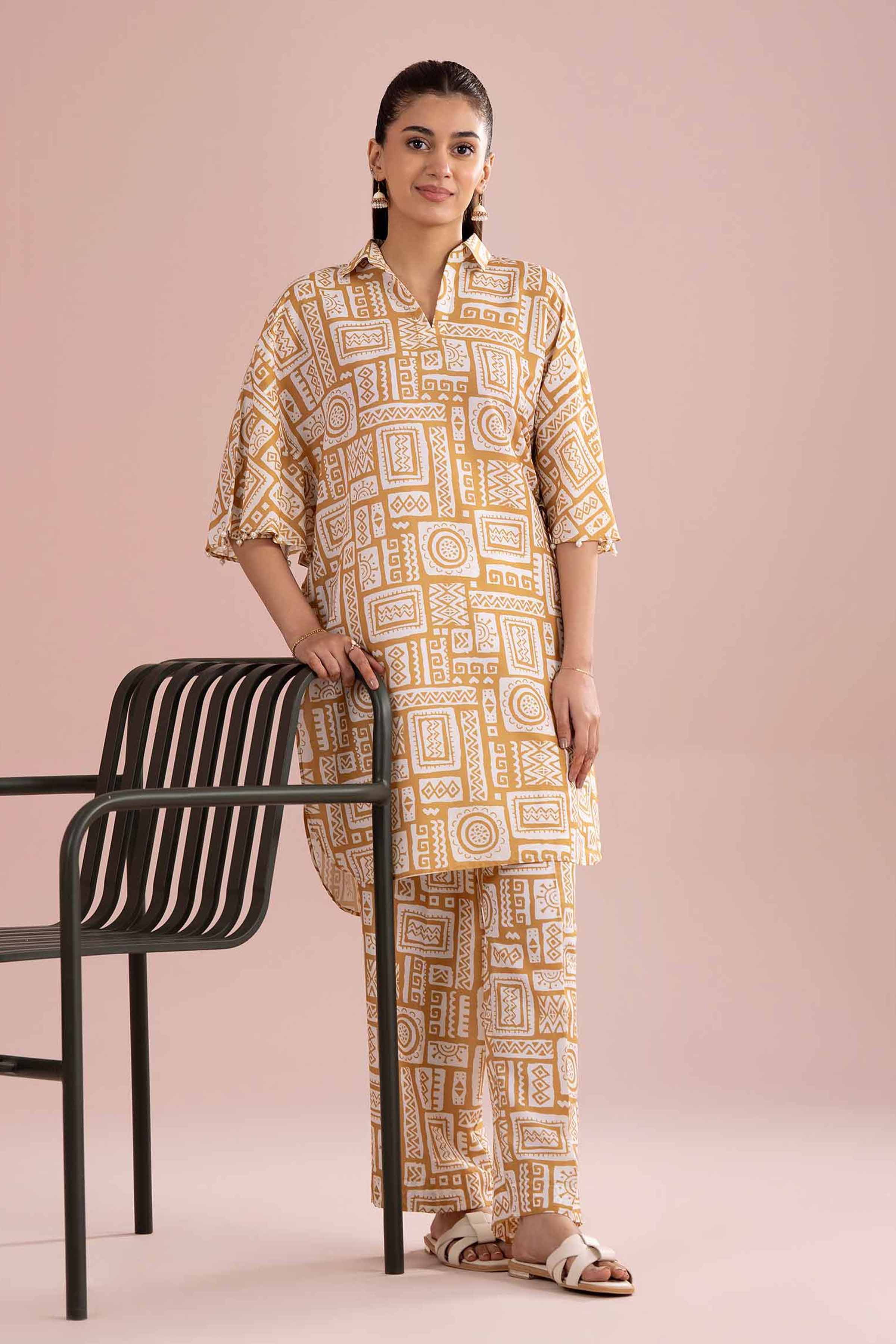 2 Piece - Printed Suit - PE26-362 - Image 6