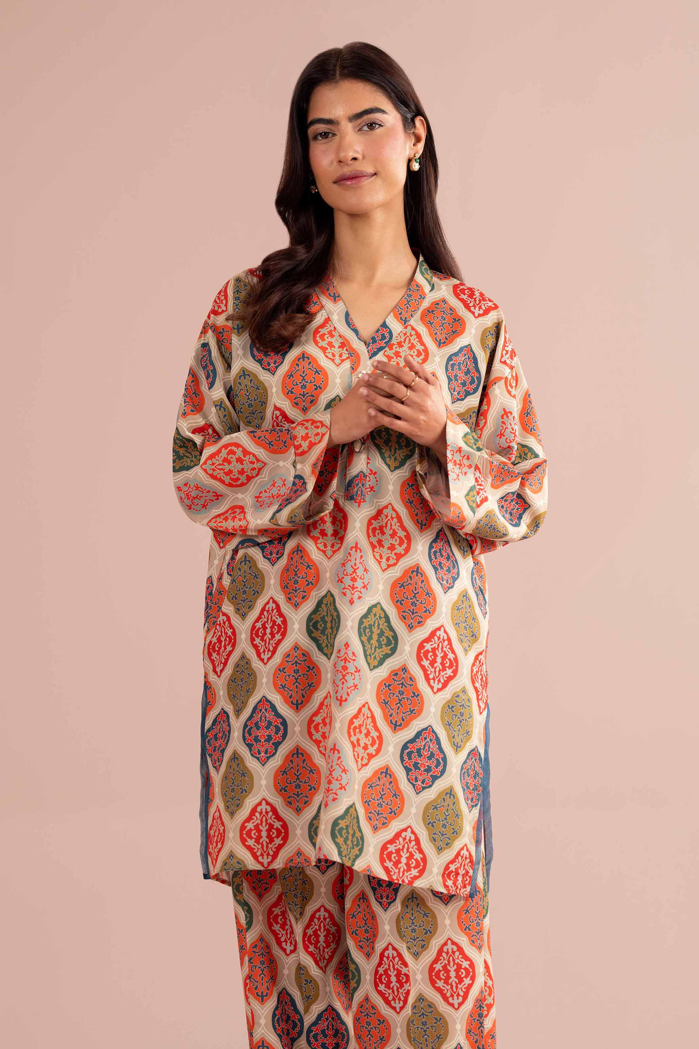 2 Piece - Printed Suit - PE26-364 - Image 7