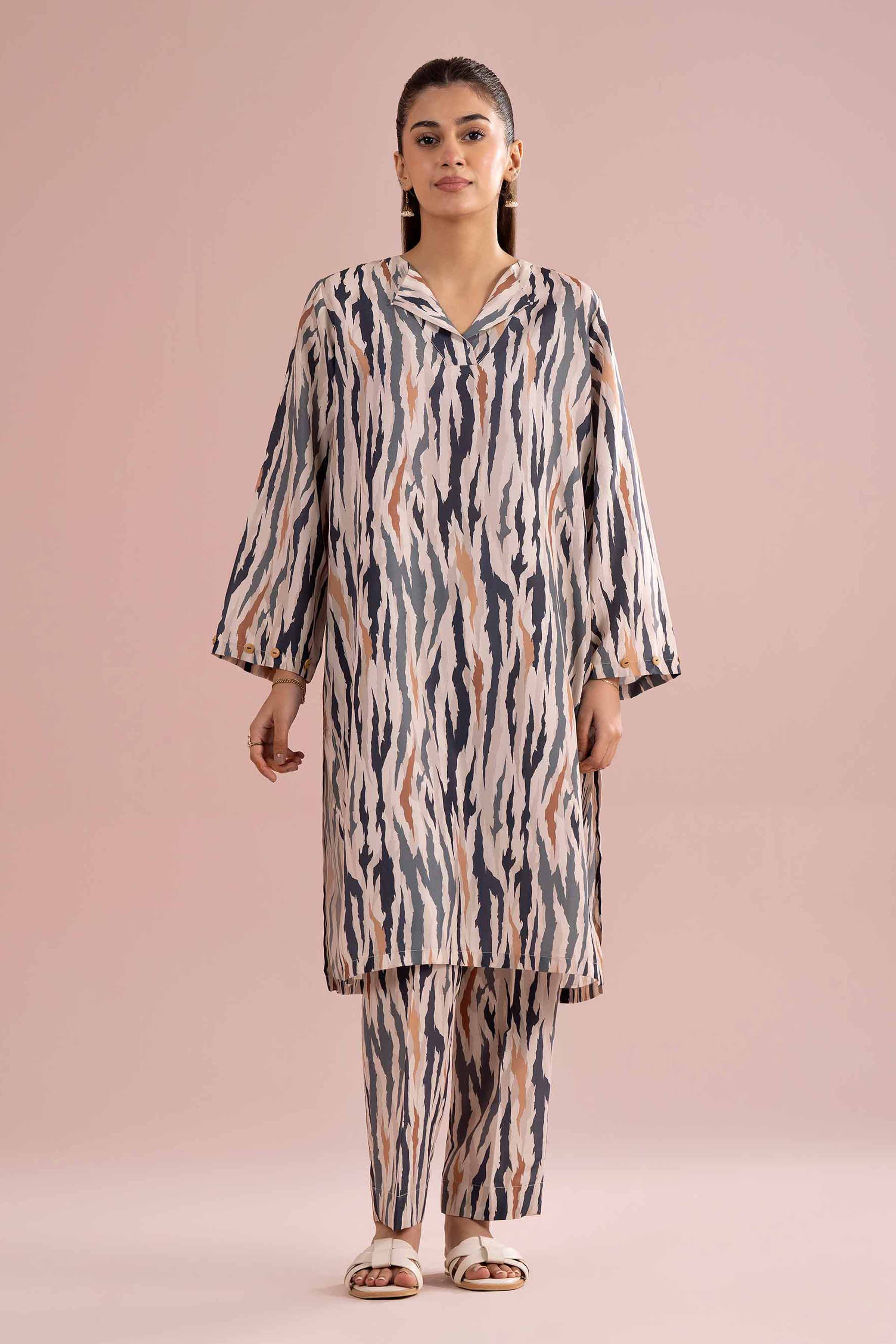 2 Piece - Printed Suit - PE26-365