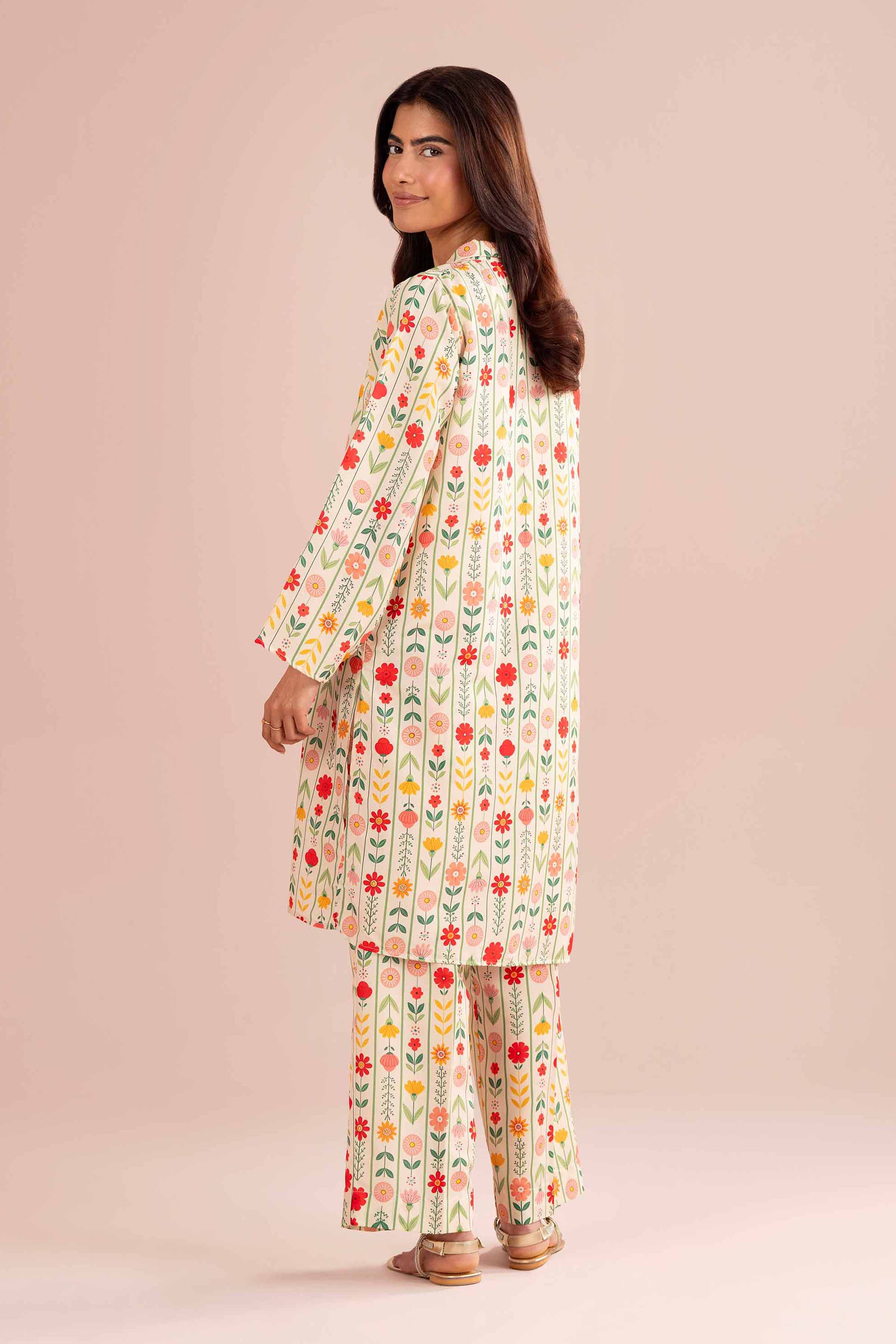 2 Piece - Printed Suit - PE26-367 - Image 3