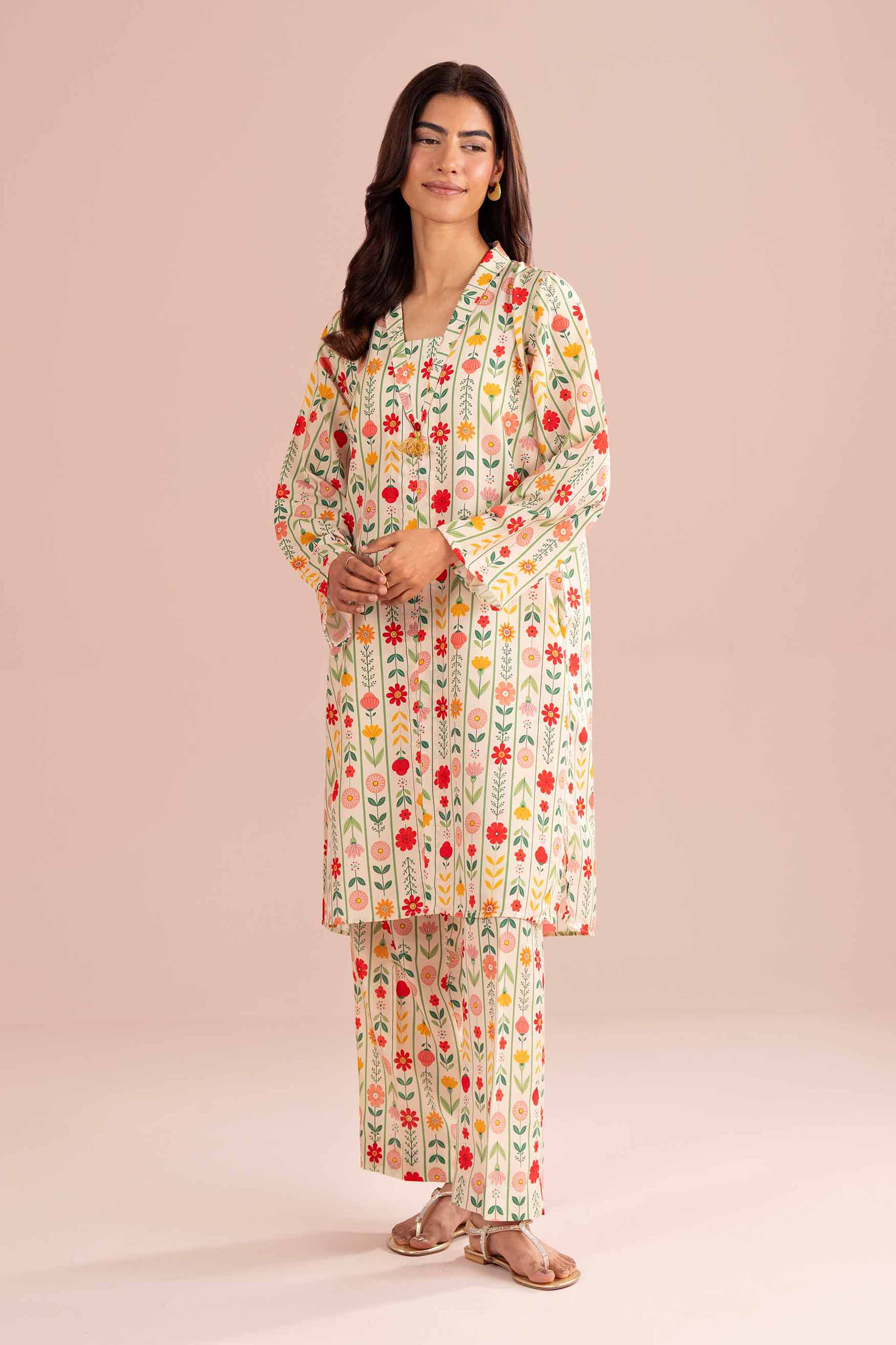 2 Piece - Printed Suit - PE26-367 - Image 5