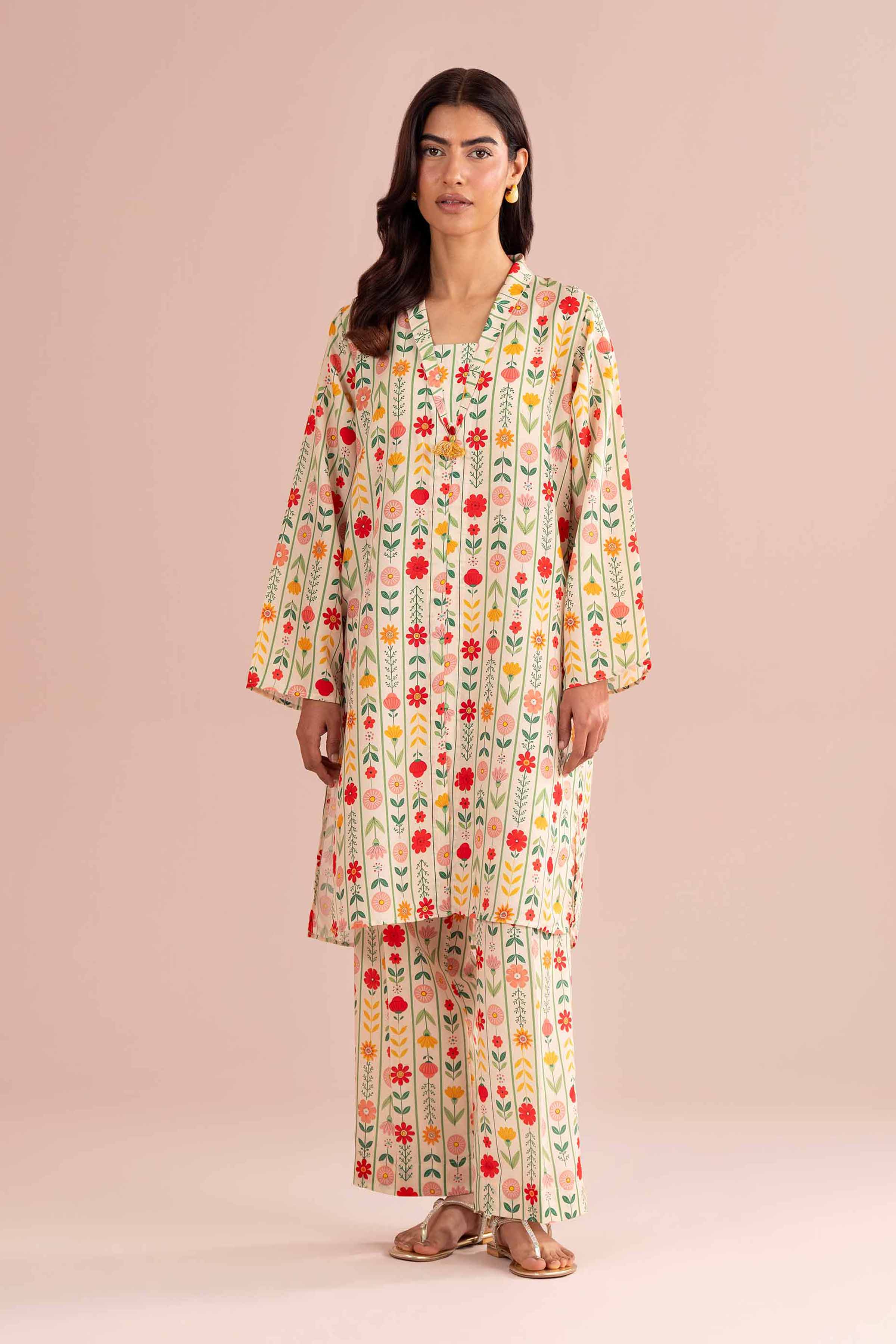 2 Piece - Printed Suit - PE26-367 - Image 6