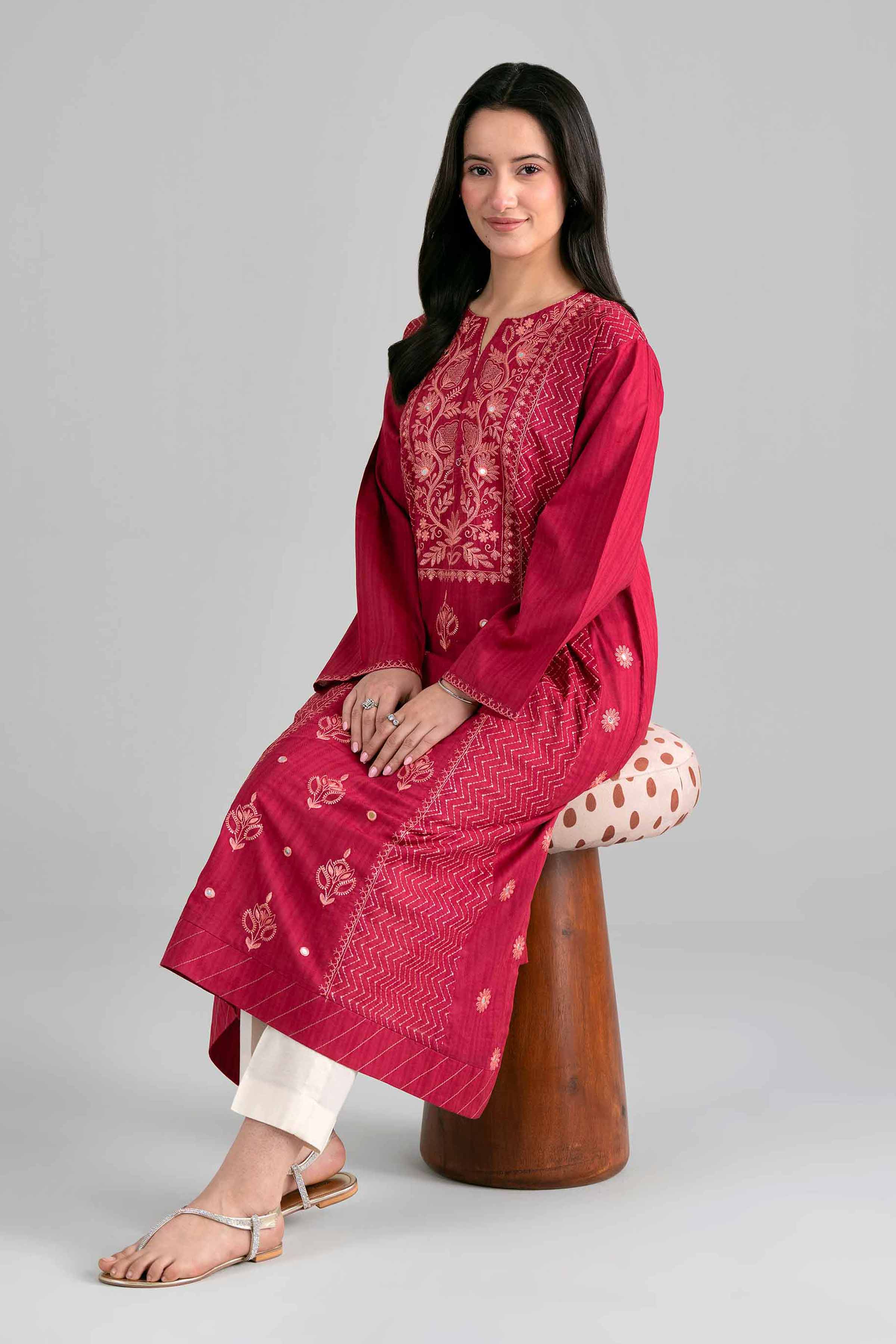 Embroidered Shirt - PE26-385 - Image 6
