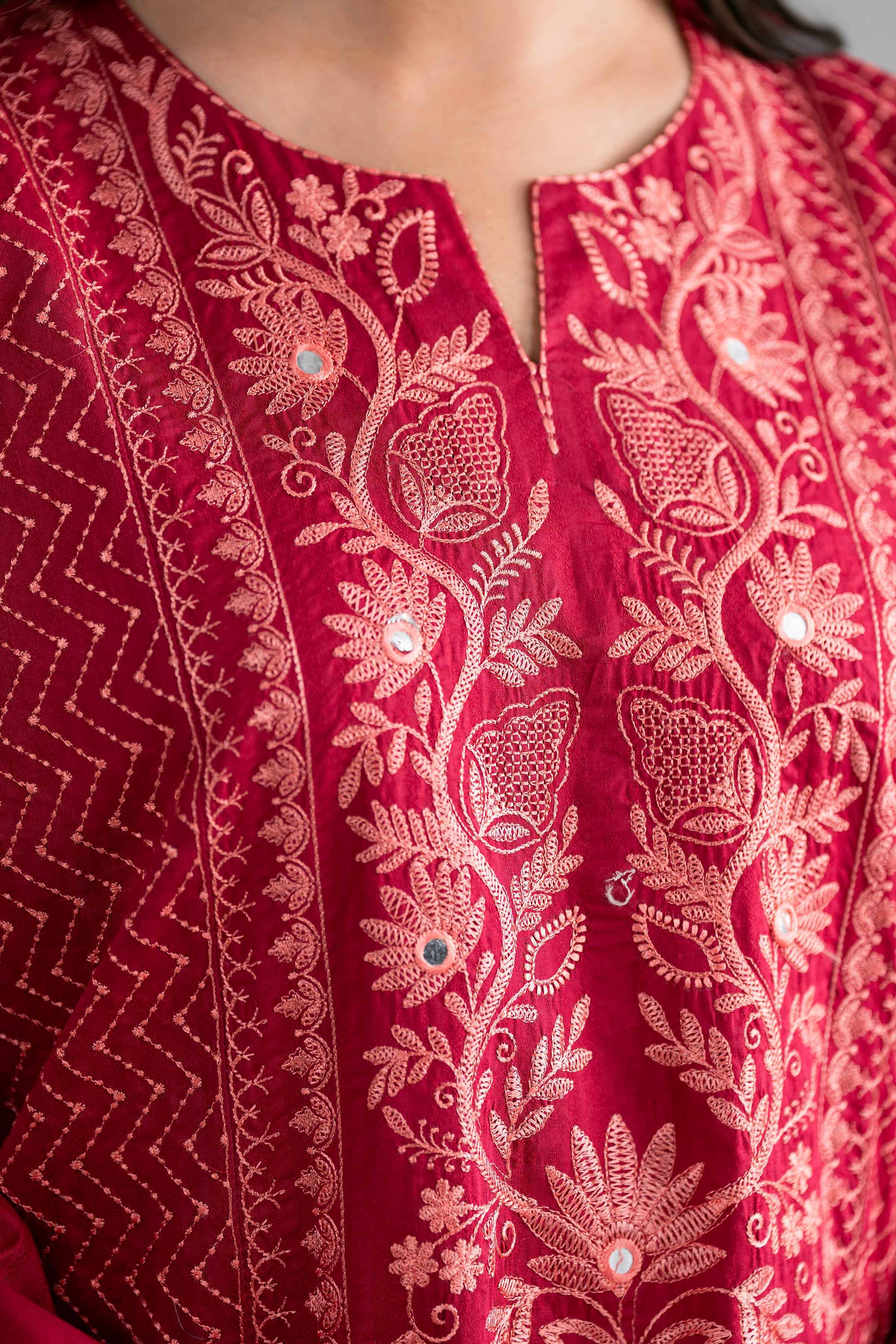 Embroidered Shirt - PE26-385 - Image 9