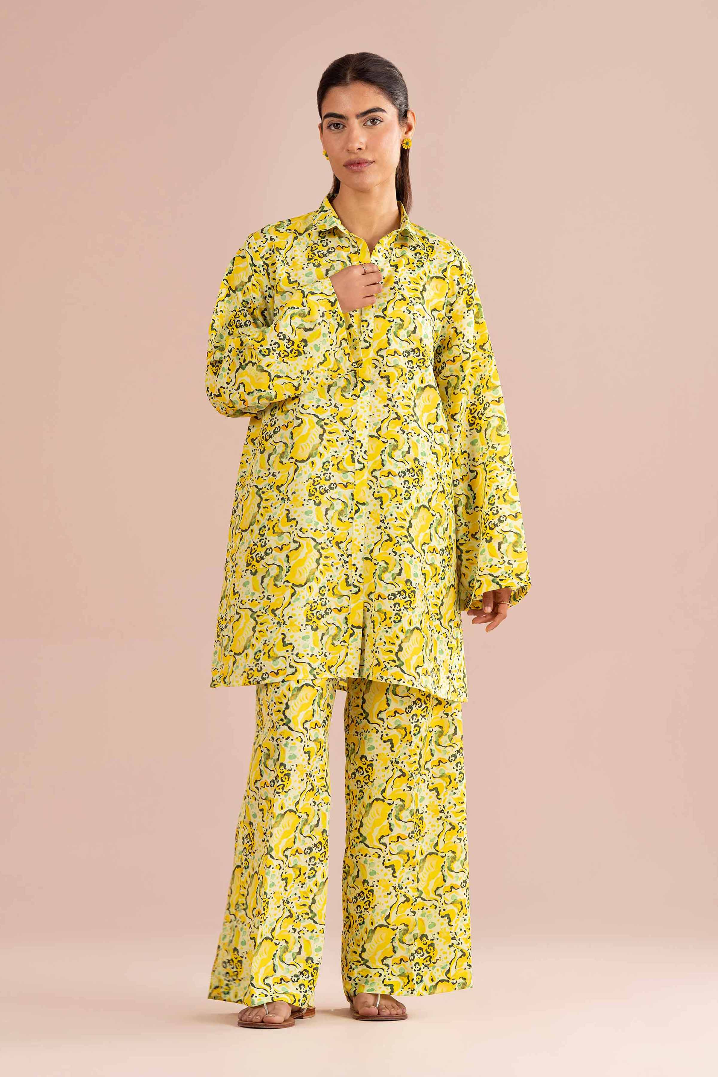 2 Piece - Printed Suit - PE26-416