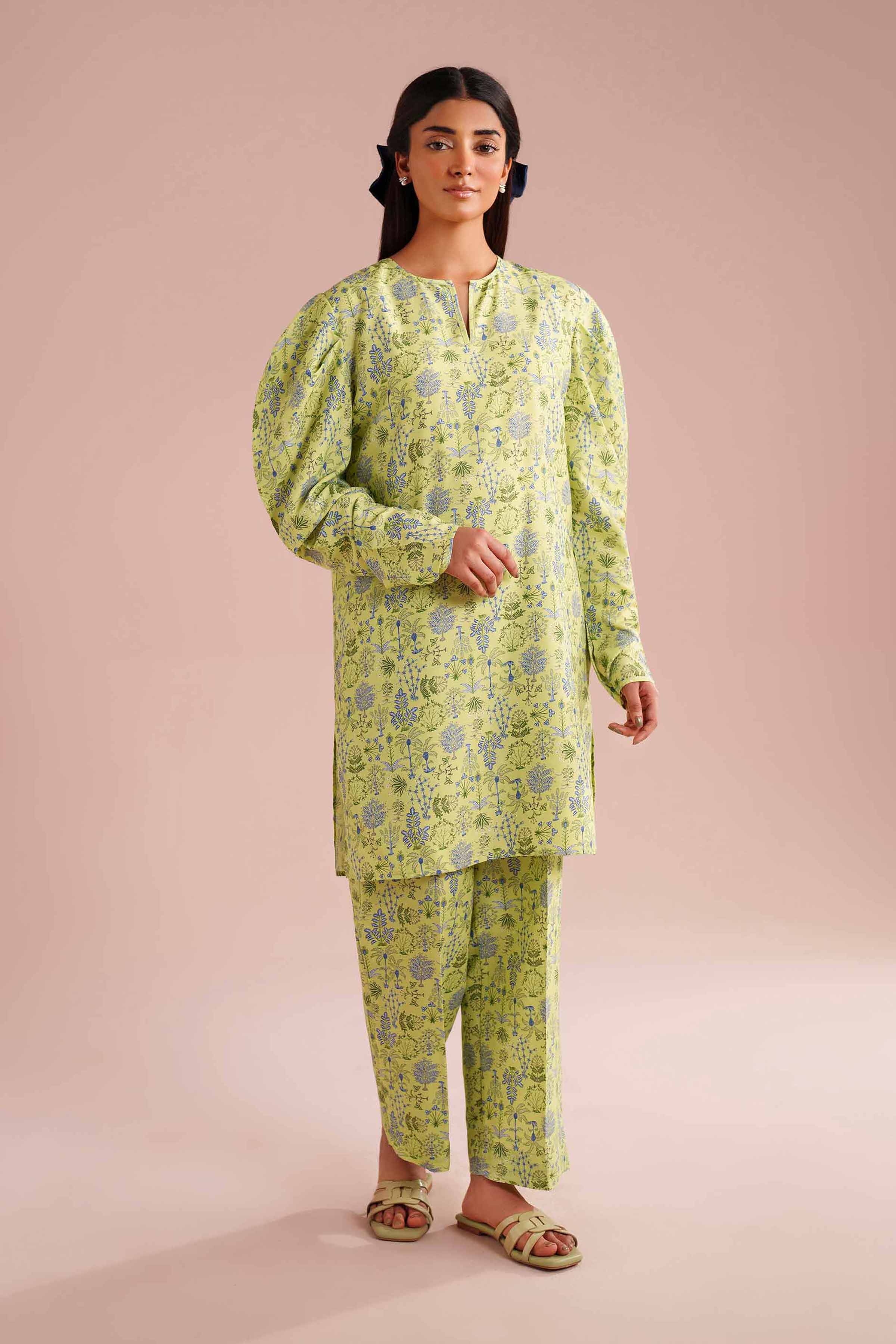 2 Piece - Printed Suit - PE26-420 - Image 5