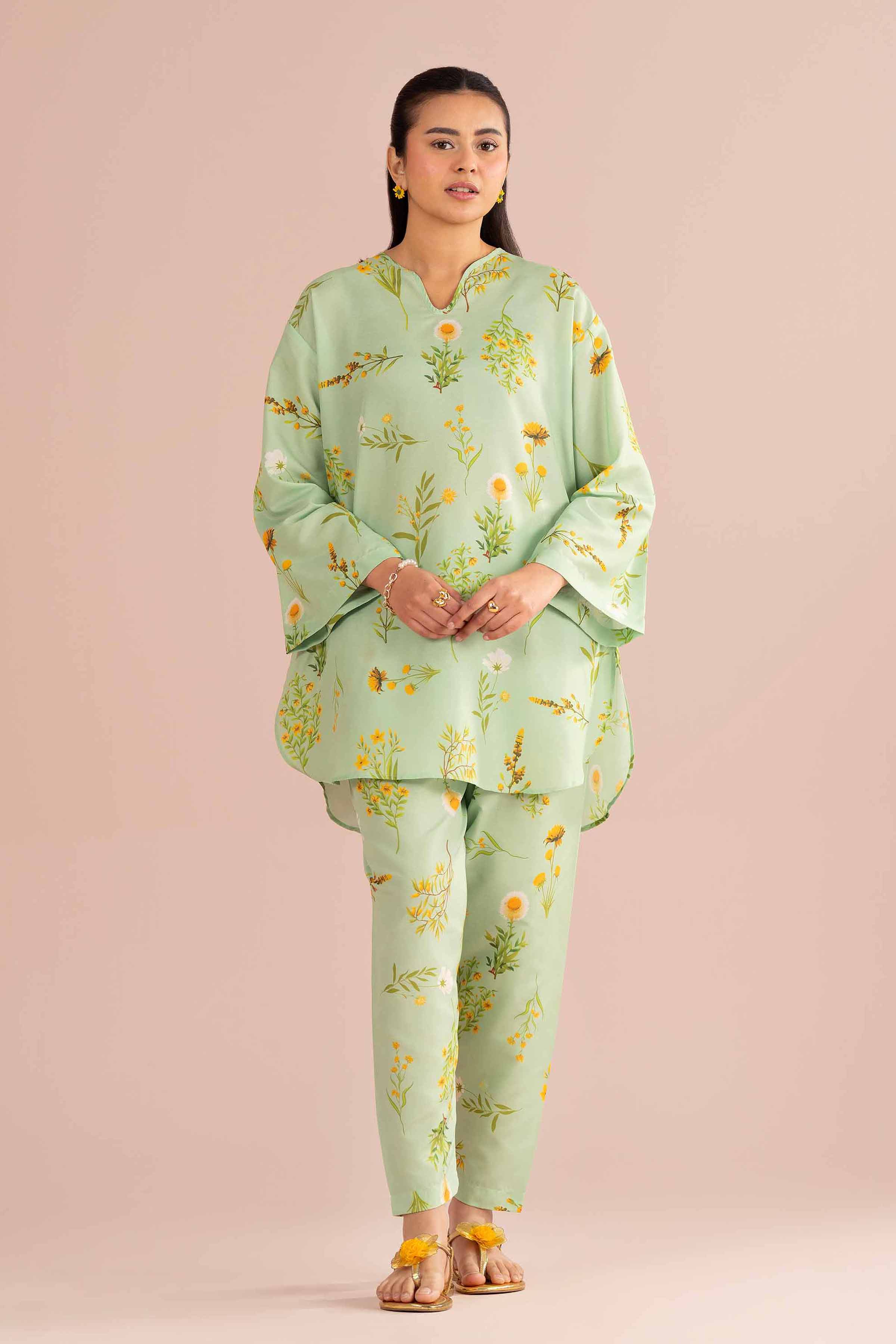 2 Piece - Printed Suit - PE26-422
