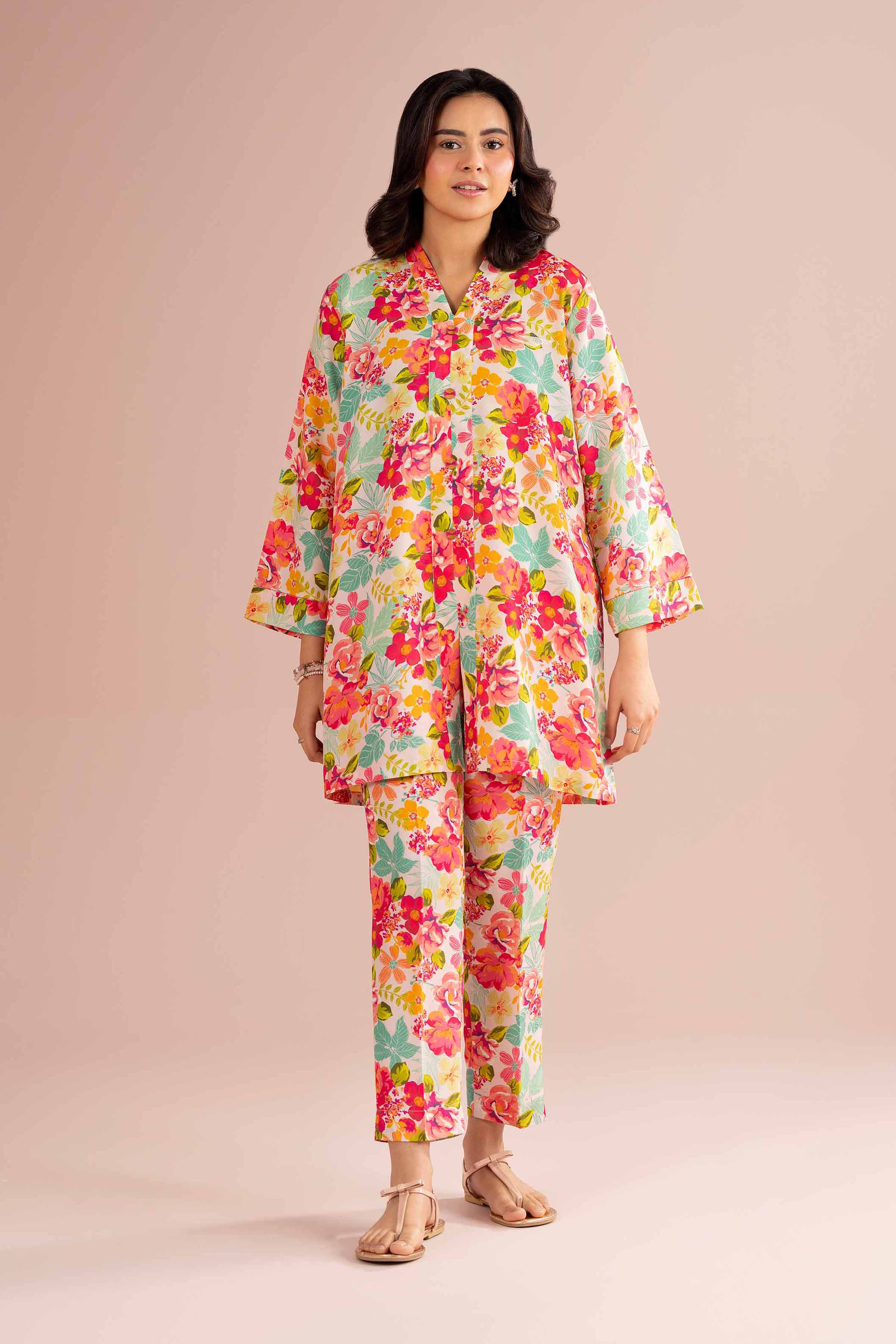 2 Piece - Printed Suit - PE26-423