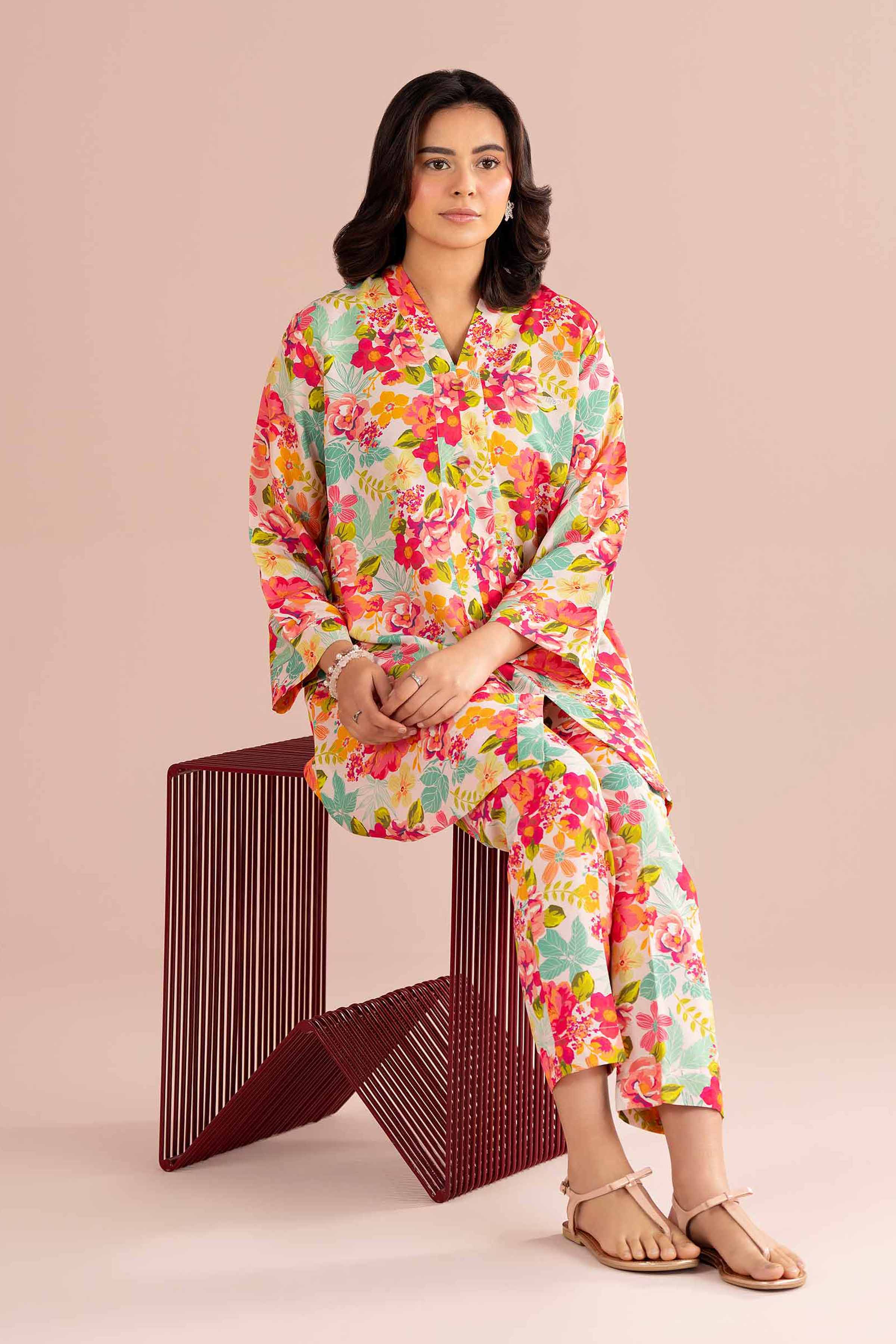 2 Piece - Printed Suit - PE26-423 - Image 6