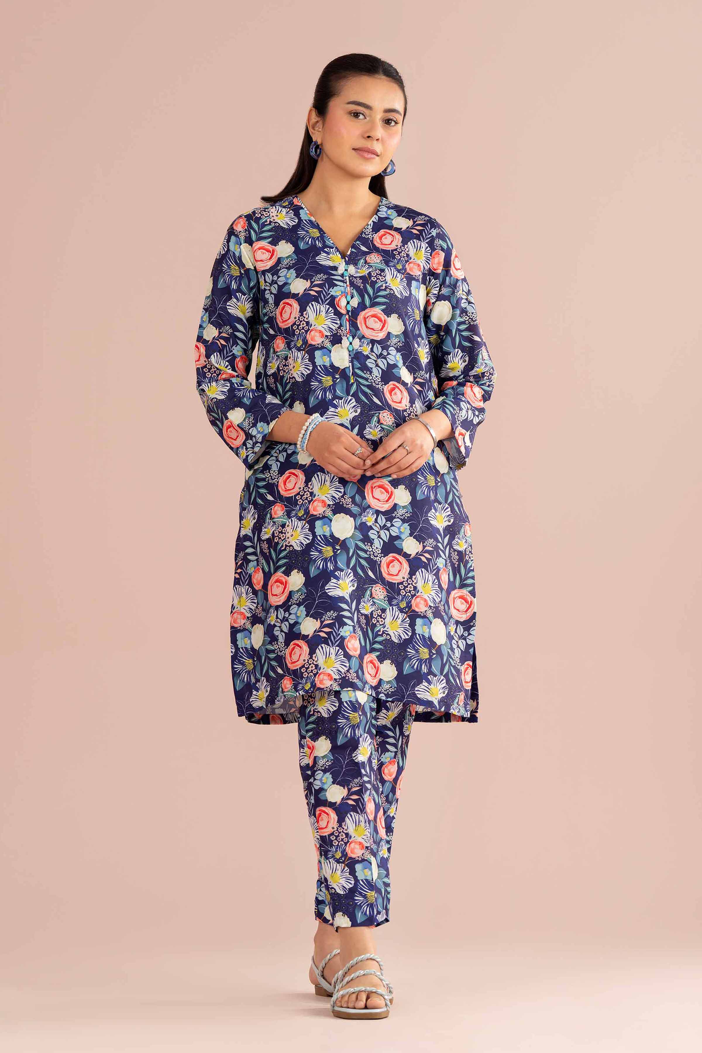 2 Piece - Printed Suit - PE26-424 - Image 5