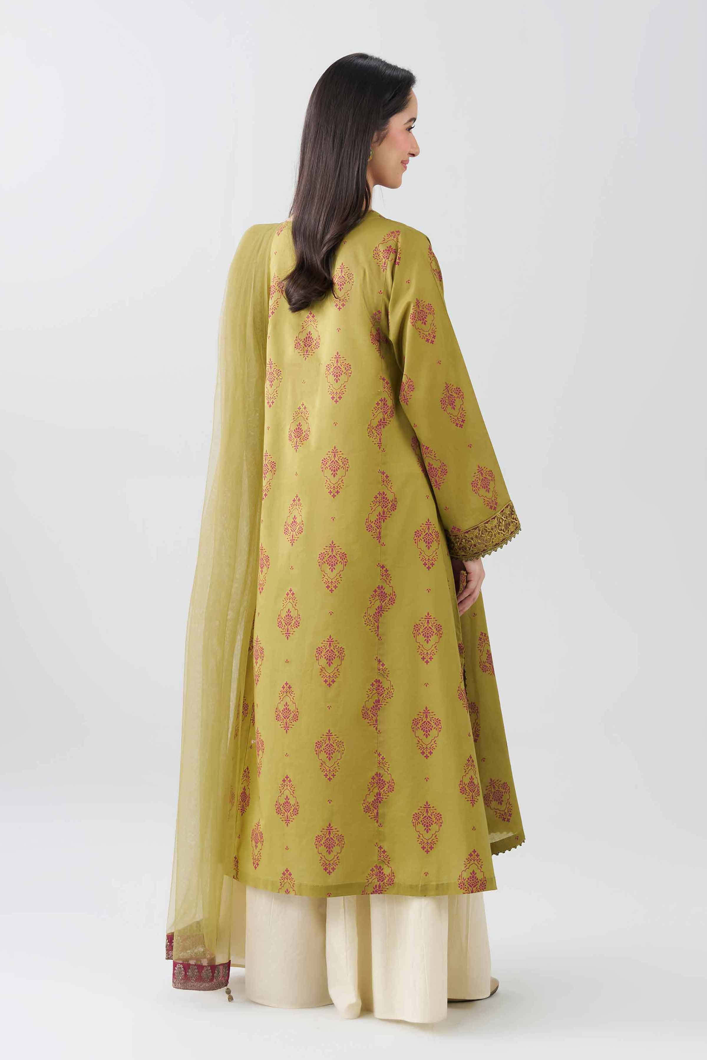 2 Piece - Embroidered Suit - PE26-439 - Image 4