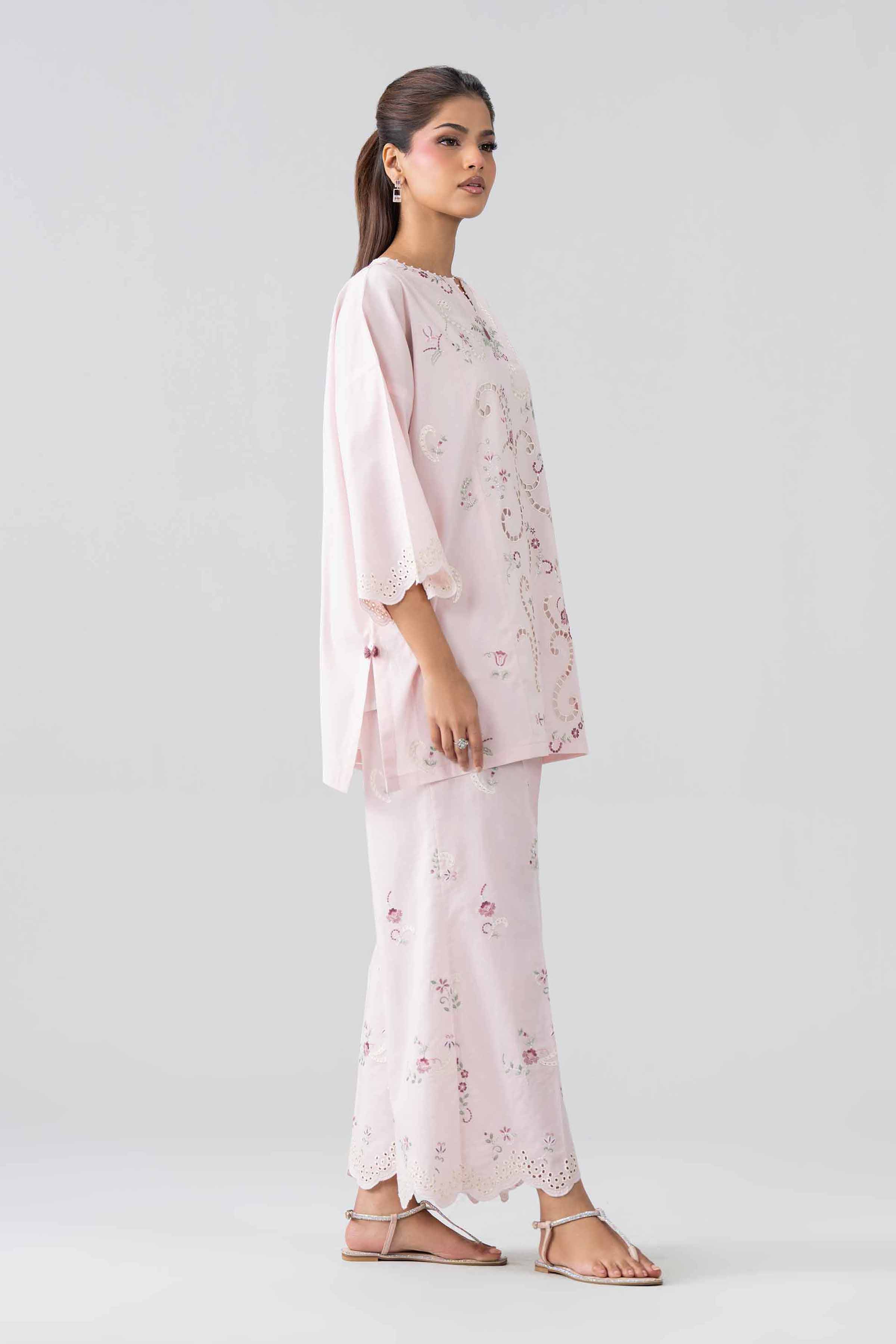 2 Piece - Embroidered Suit - PE26-453 - Image 5