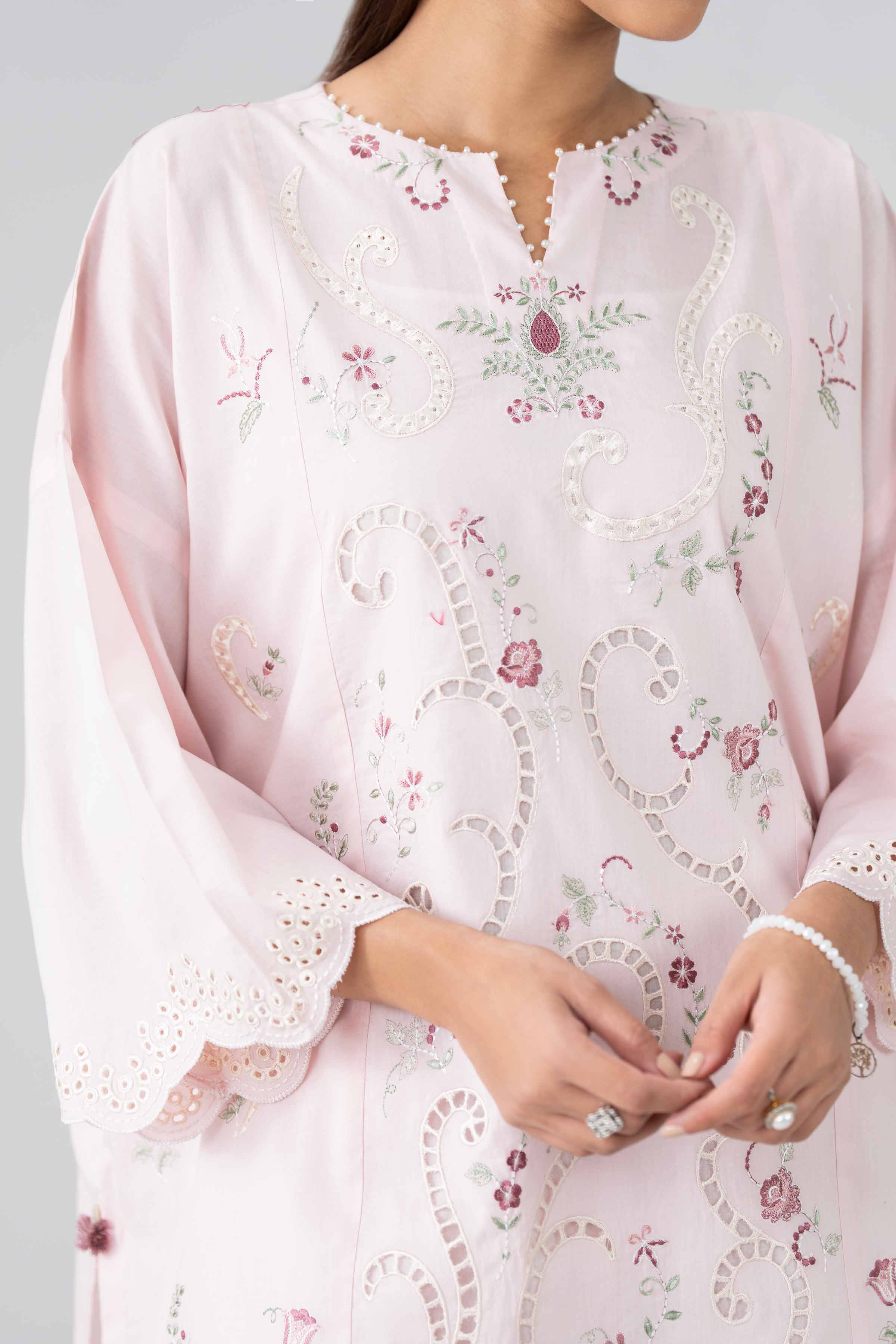 2 Piece - Embroidered Suit - PE26-453 - Image 8
