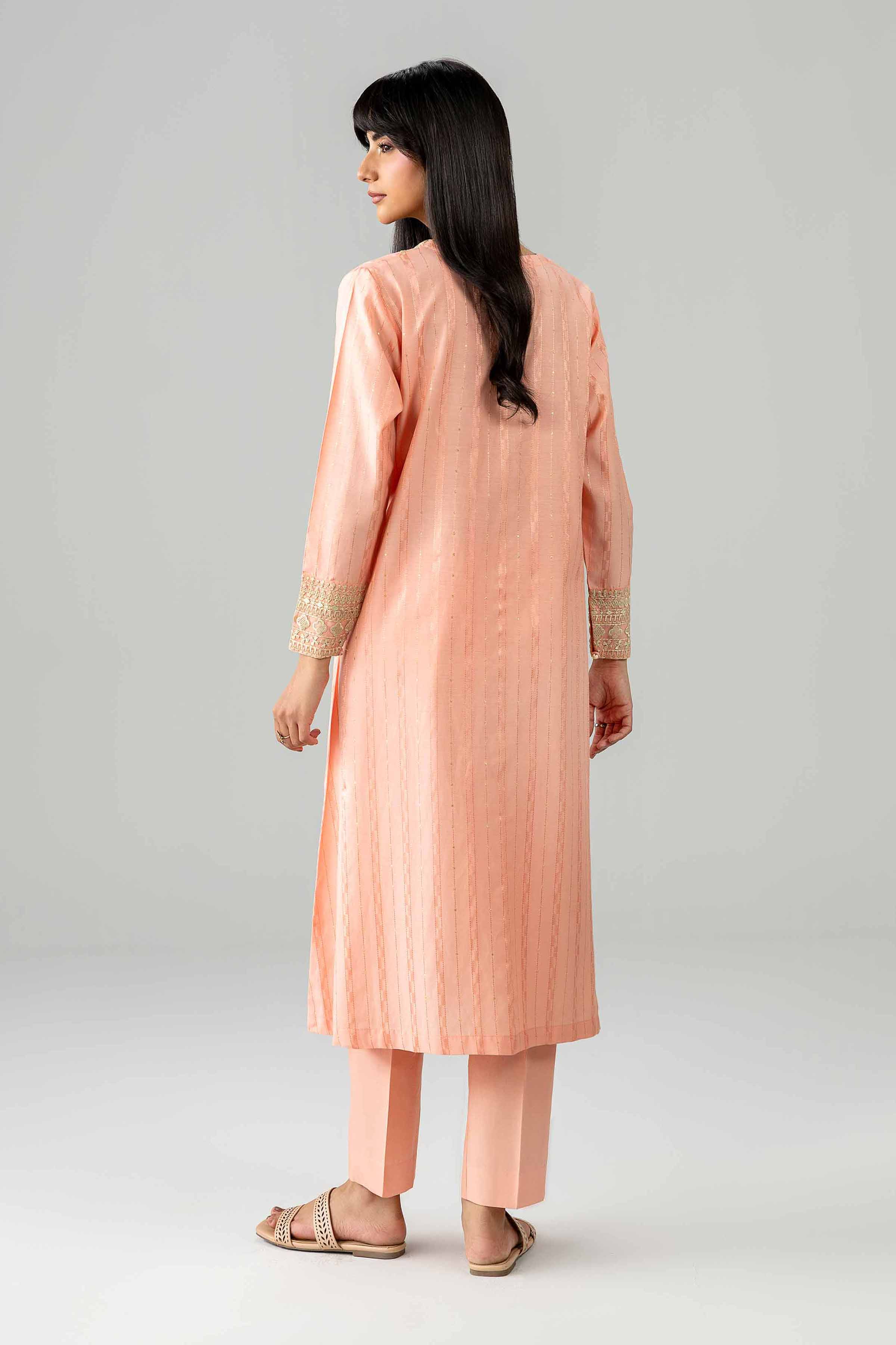 2 Piece - Embroidered Suit - PE26-462 - Image 3