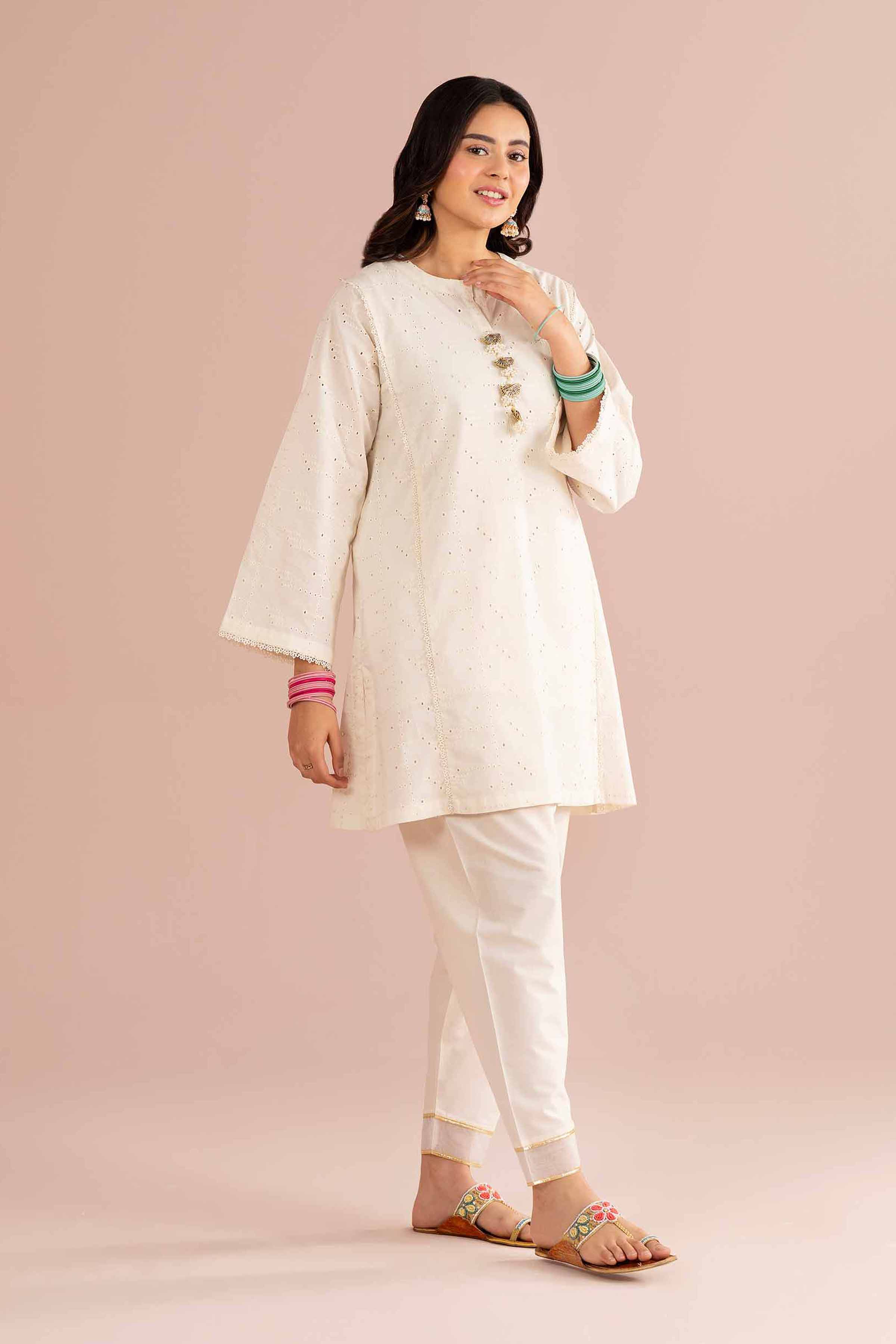 2 Piece - Embroidered Suit - PE26-472 - Image 6