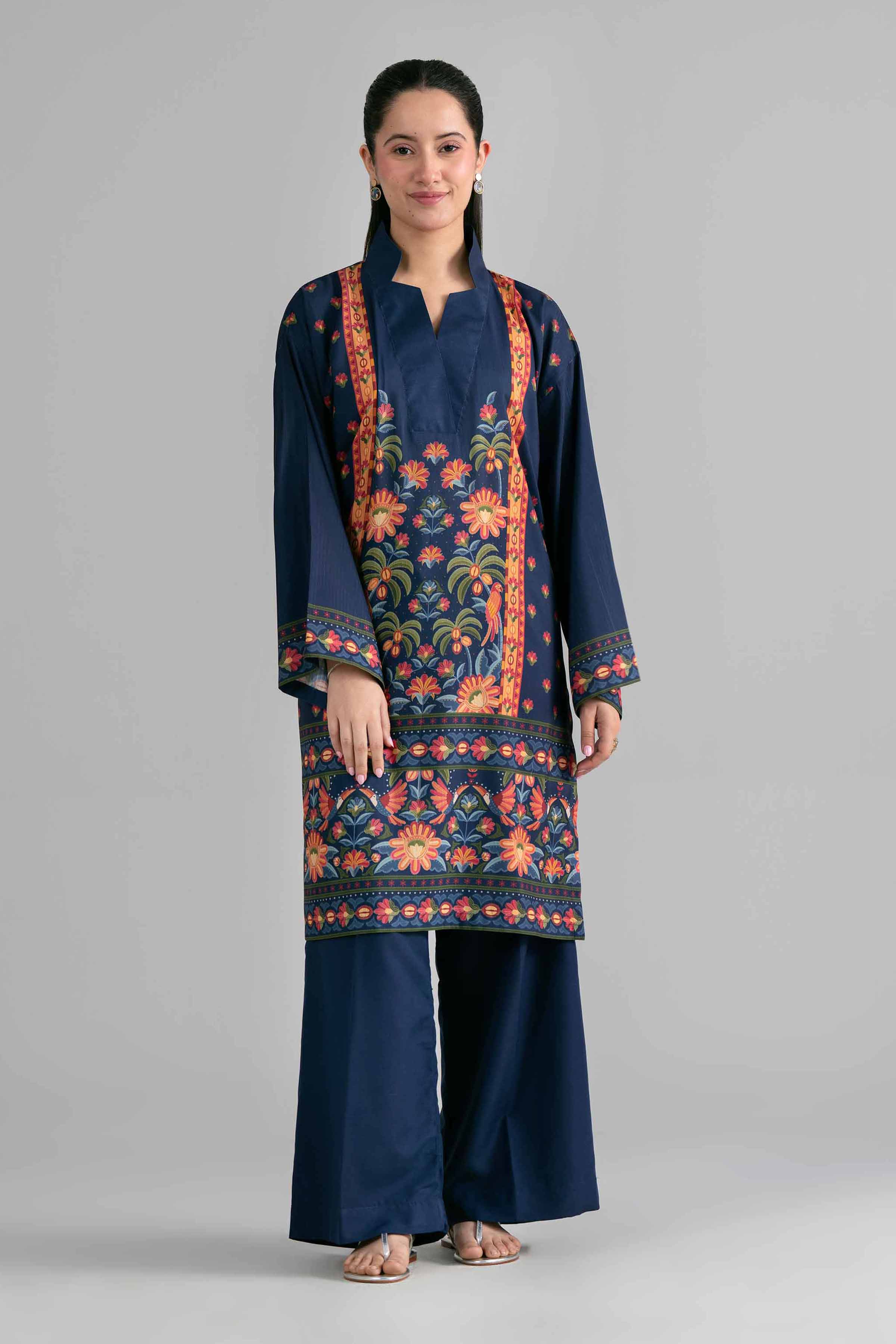 2 Piece - Printed Suit - PE26-480 - Image 3