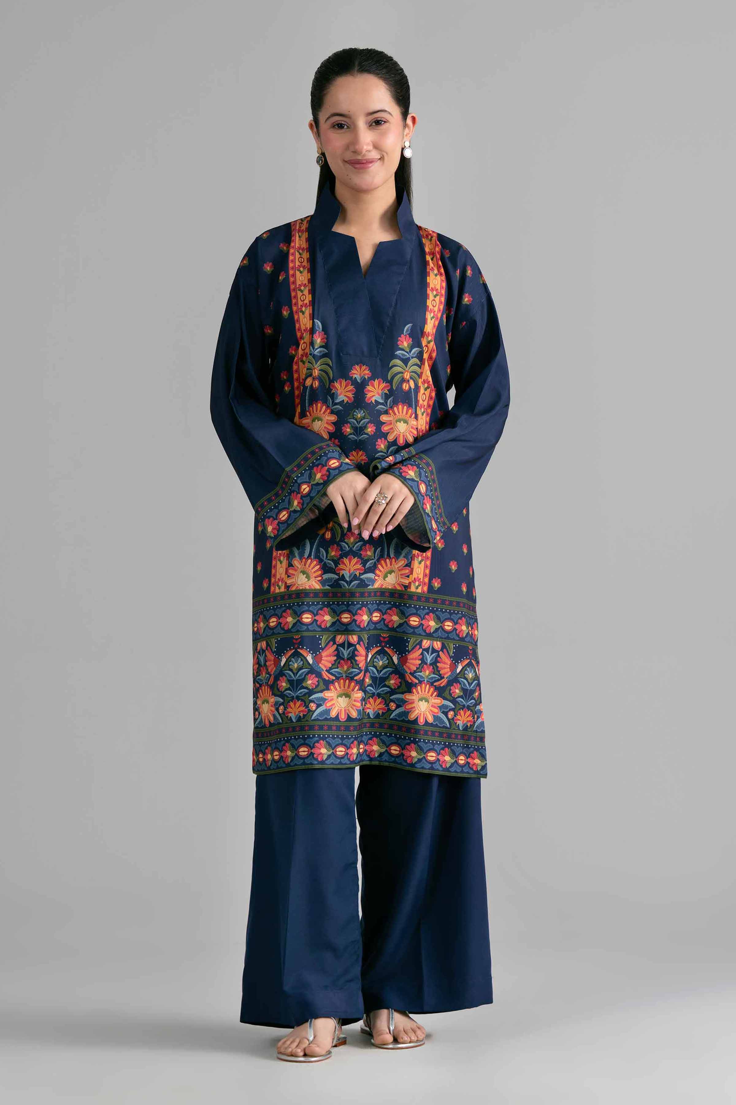 2 Piece - Printed Suit - PE26-480 - Image 8