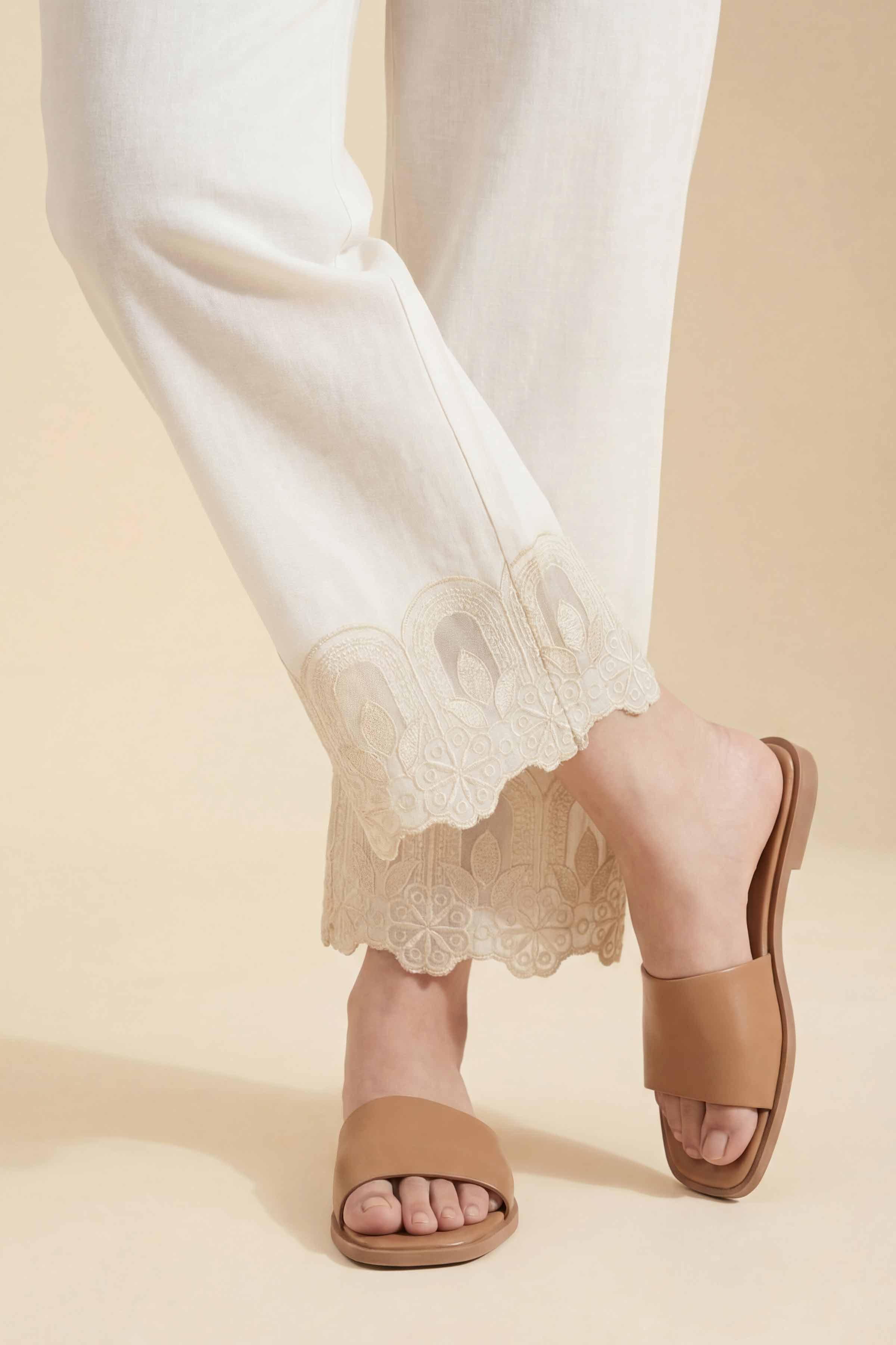 Embroidered Trousers - PE26-634 - Image 3