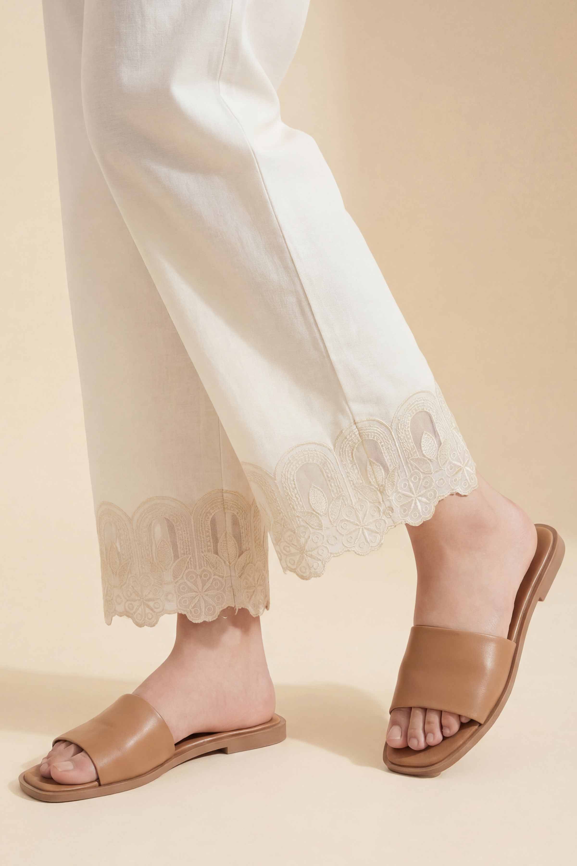 Embroidered Trousers - PE26-634 - Image 5