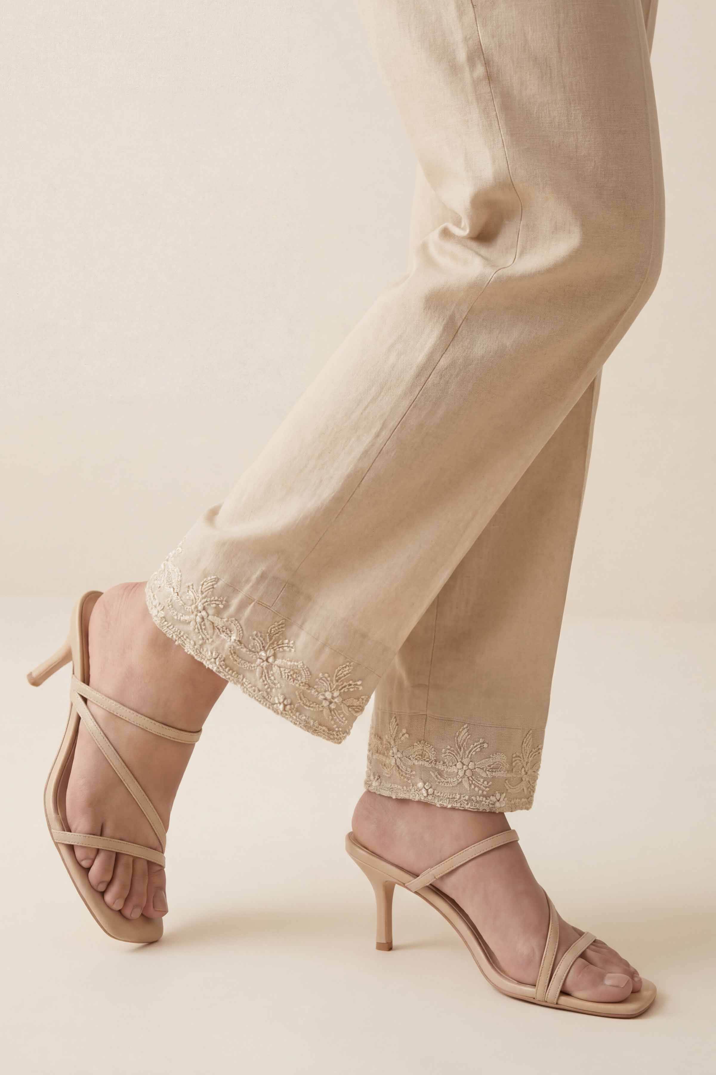 Embroidered Trousers - PE26-636