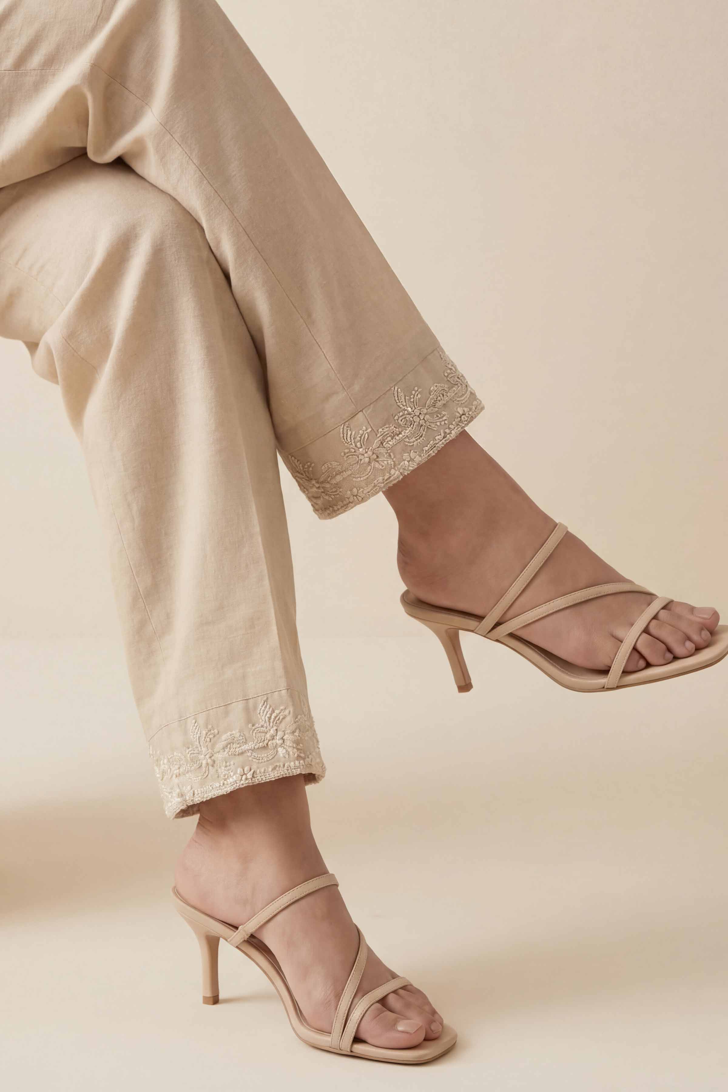 Embroidered Trousers - PE26-636 - Image 5