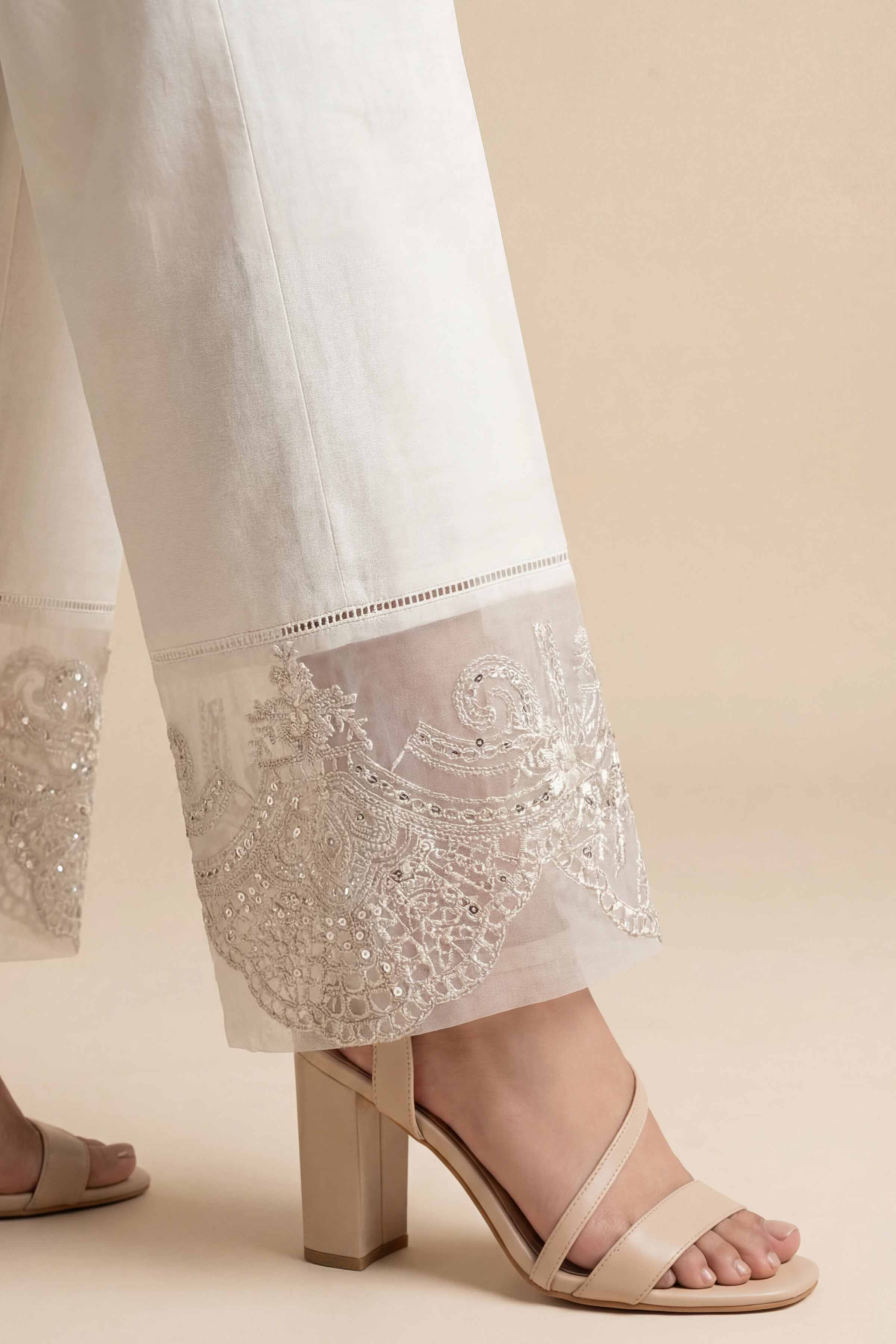 Embroidered Trousers - PE26-638 - Image 3